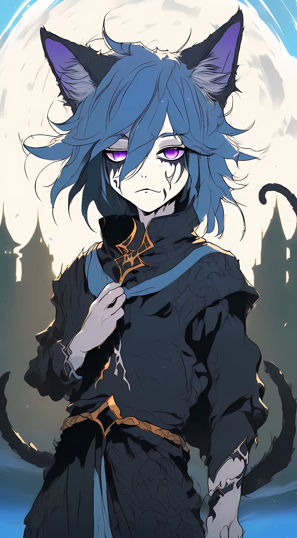 ai character: Viz background