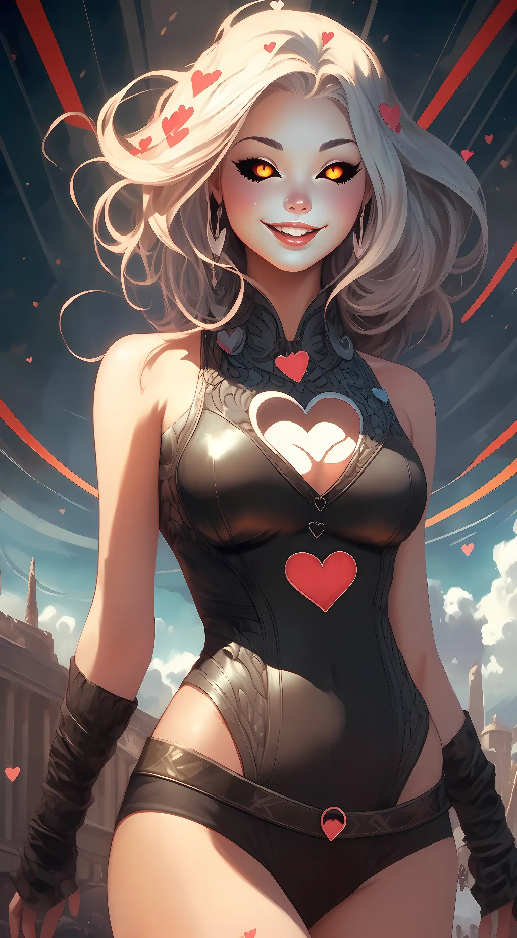 ai character: Lilly background