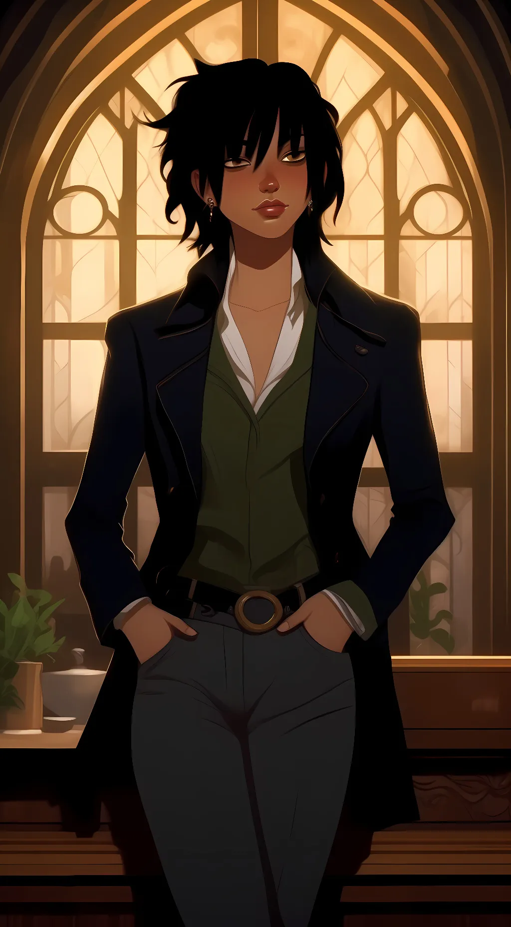 ai character: Amira background