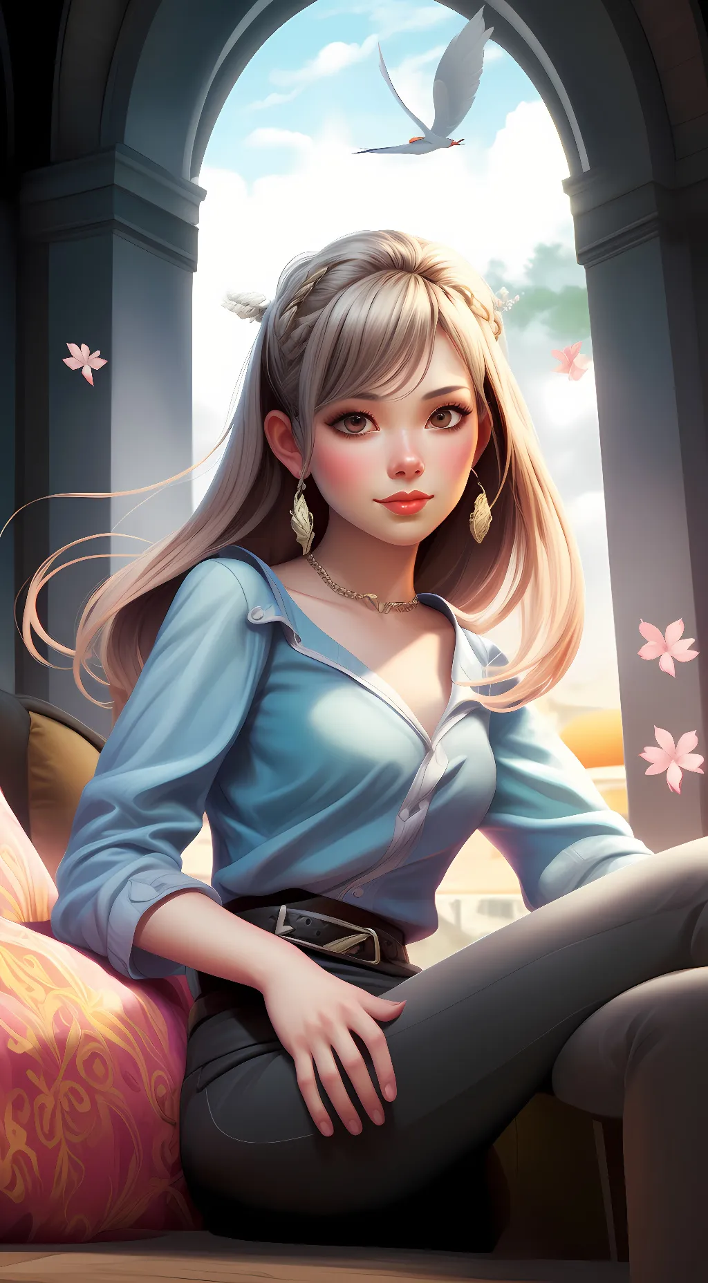 ai character: Sage background