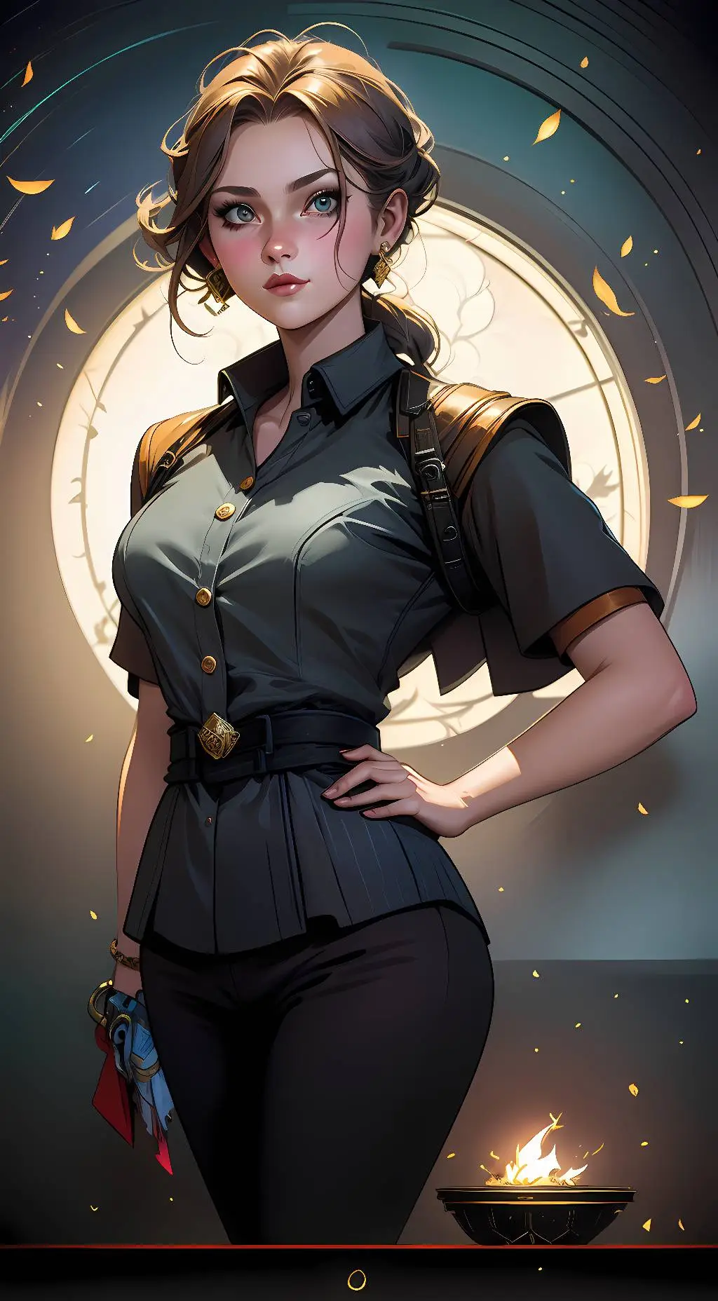 ai character: Lia background