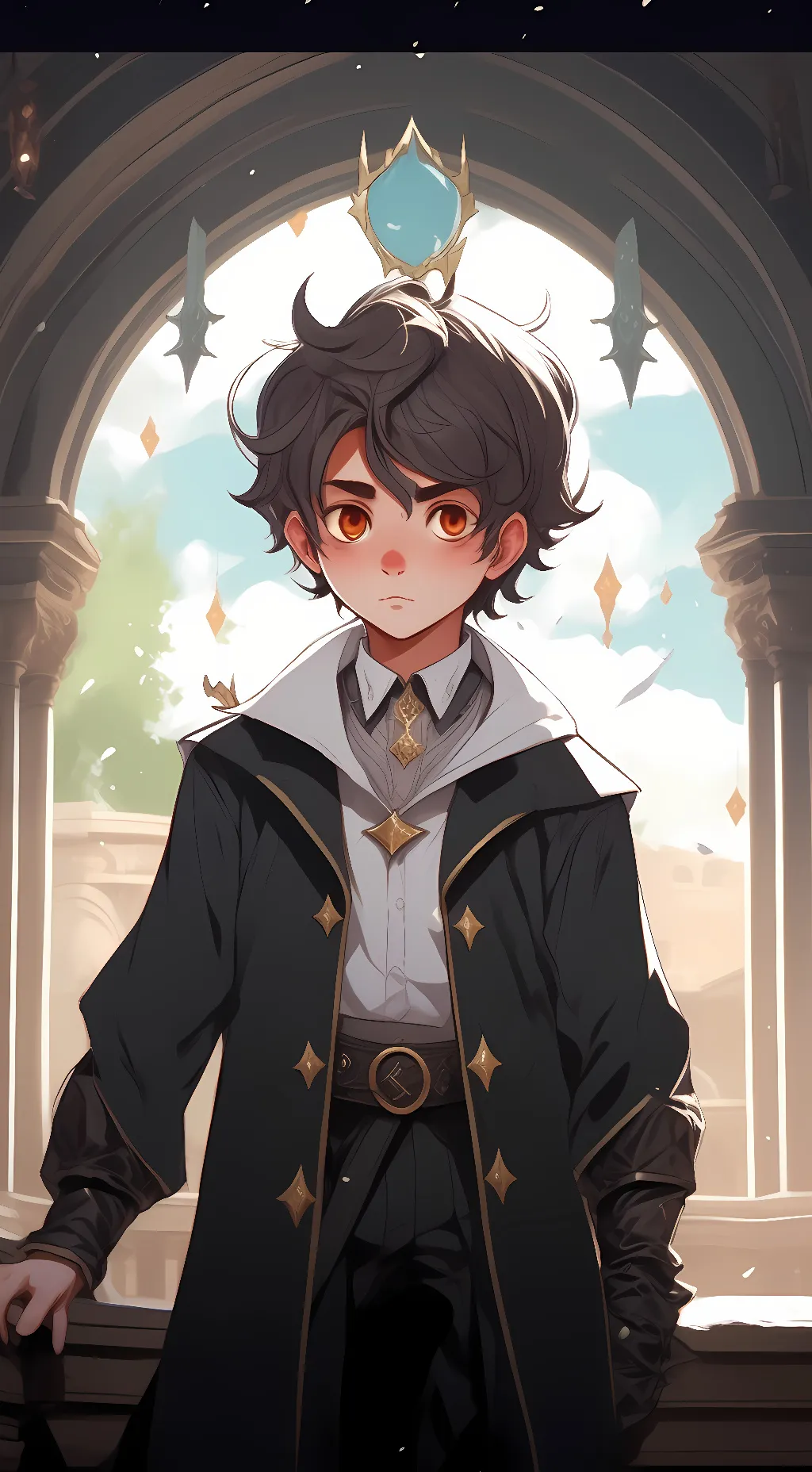 ai character: Luz Noceda background