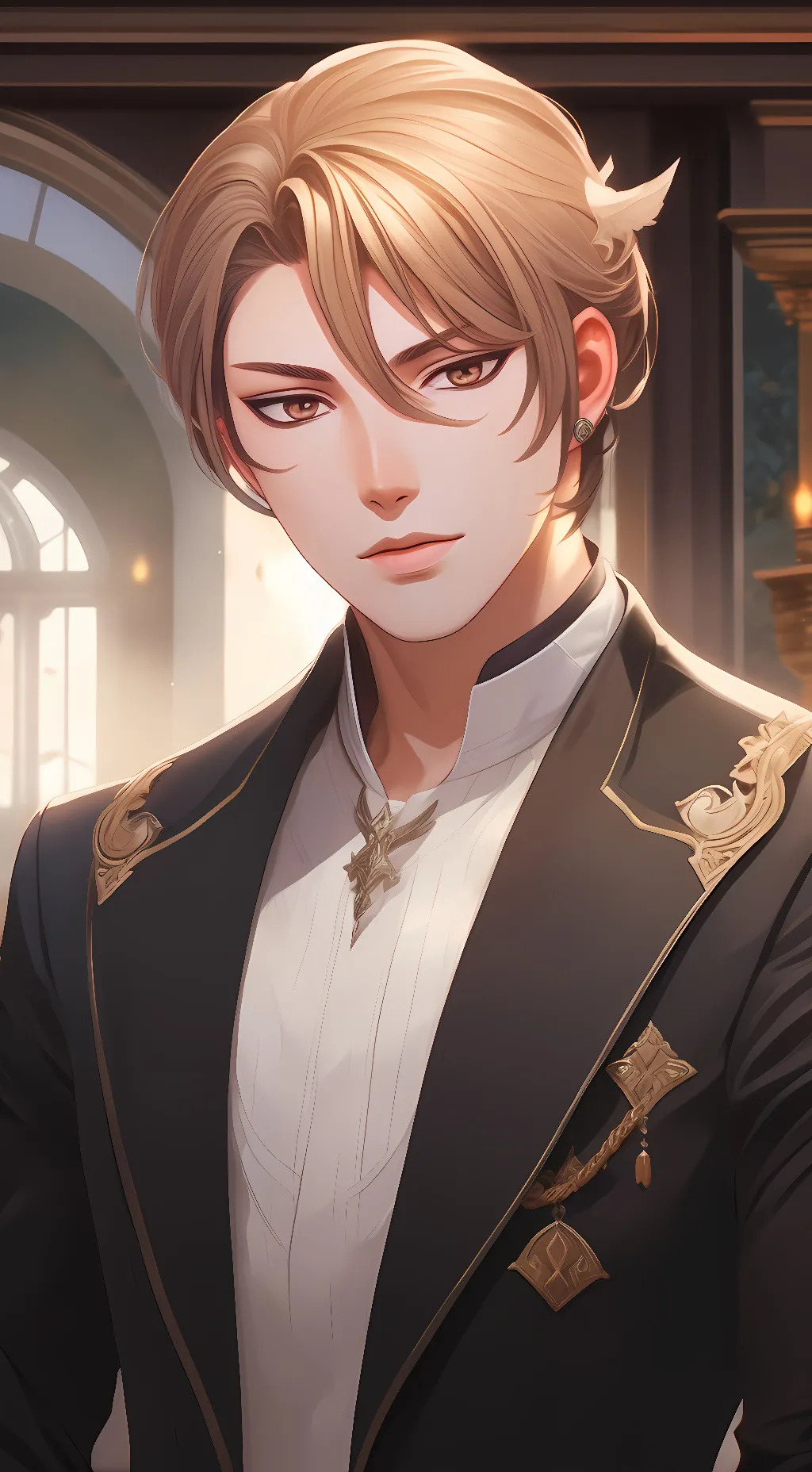 ai character: Ray background