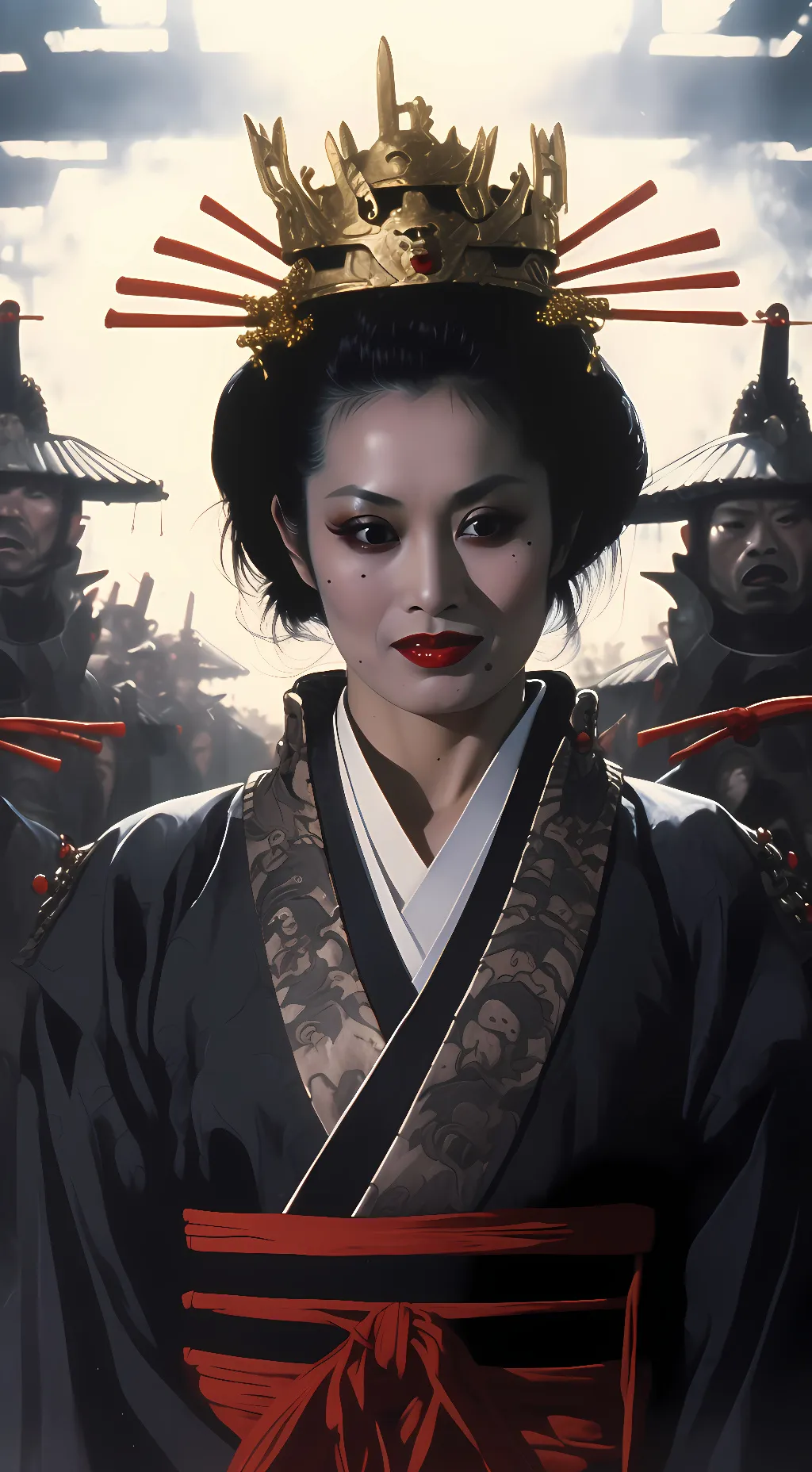 ai character: Empress Homura background