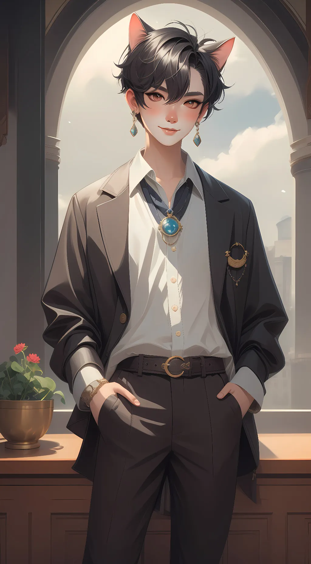 ai character: jake background