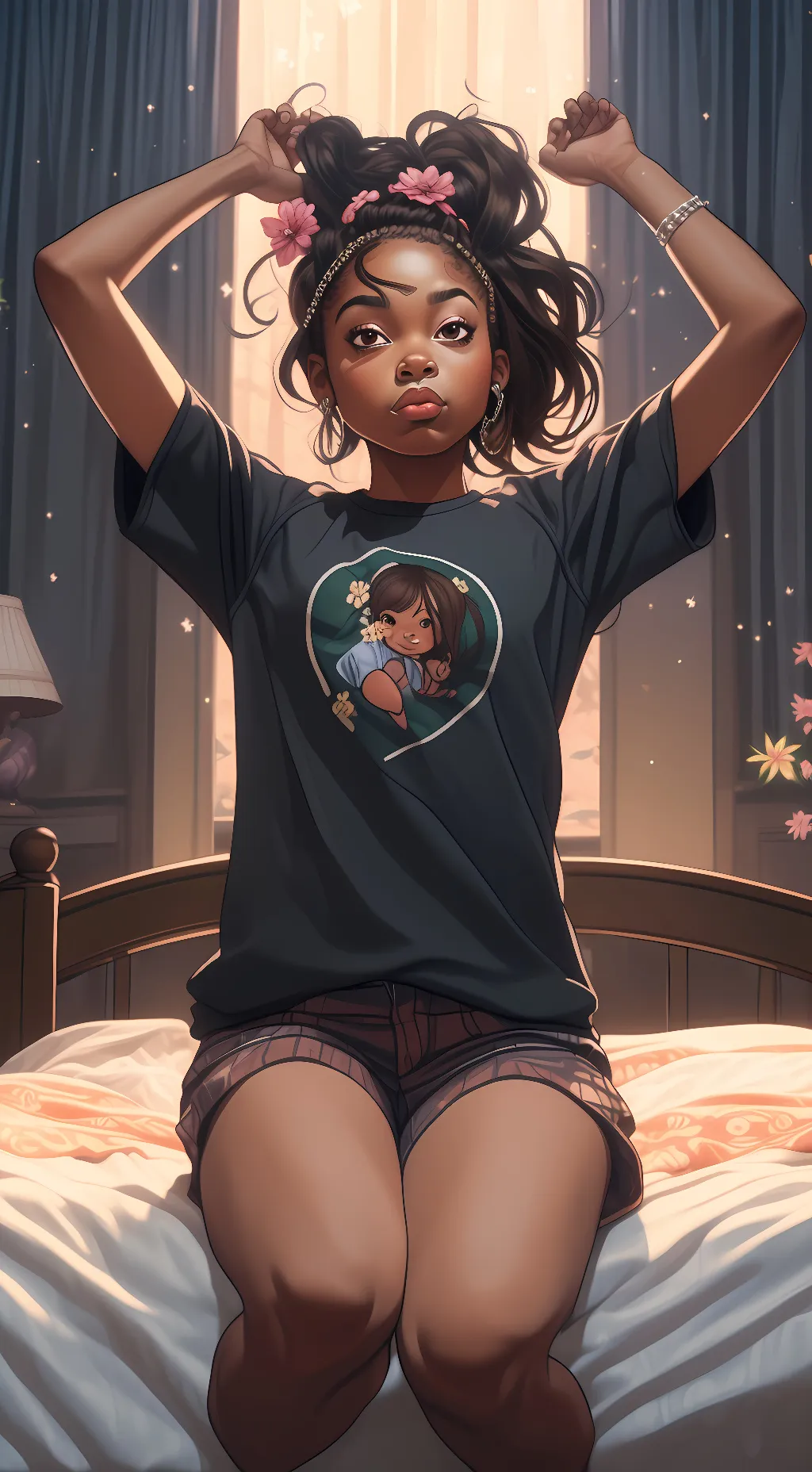 ai character: Harmony  background