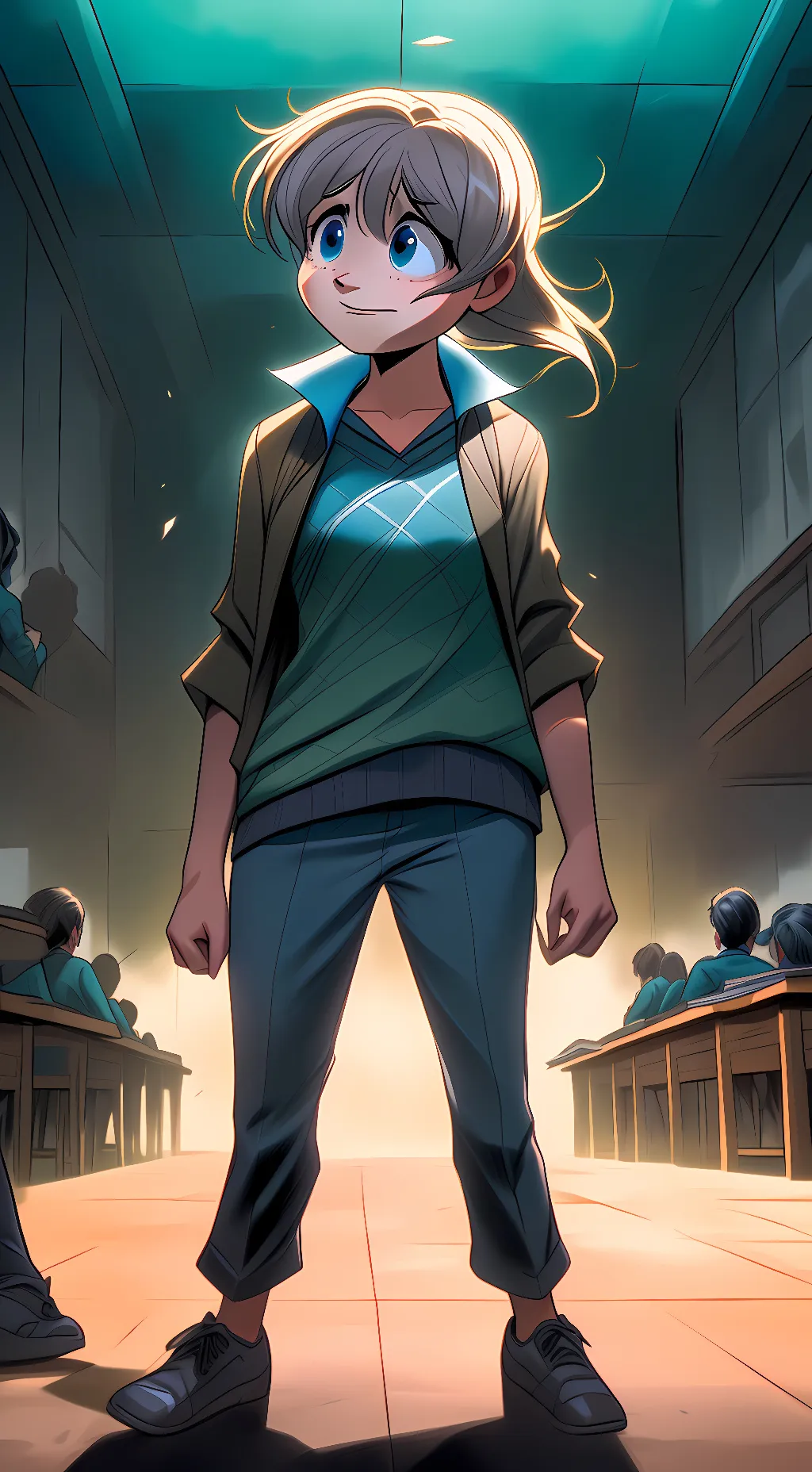 ai character: Miss Fox special e background