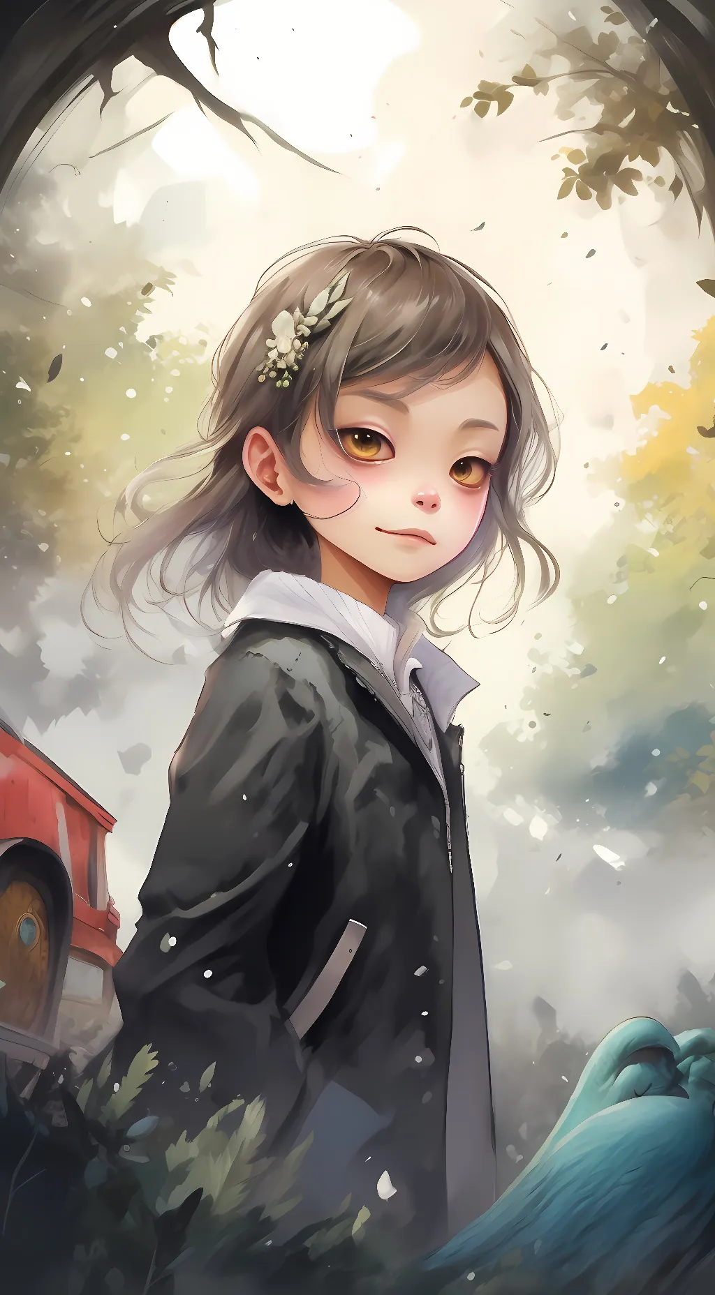 ai character: sara background