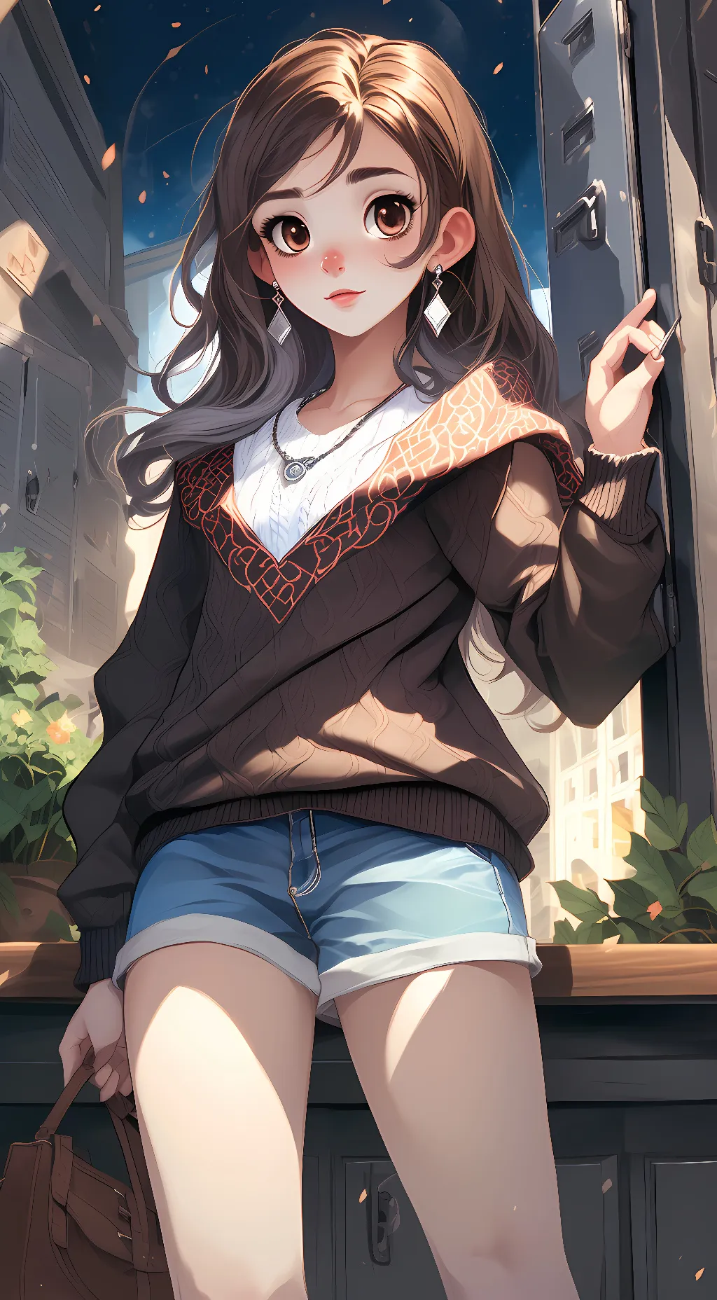 ai character: Ashley background