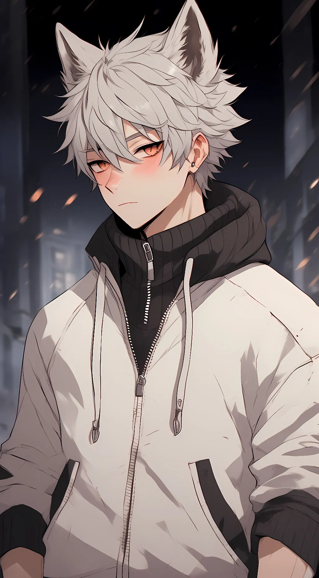 ai character: |Damien| background