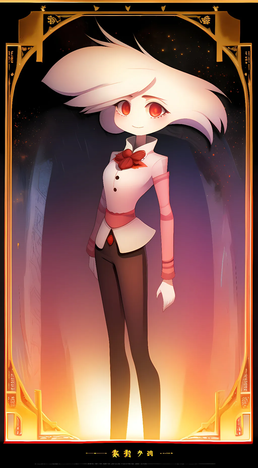 ai character: angel dust 💕🔥 background