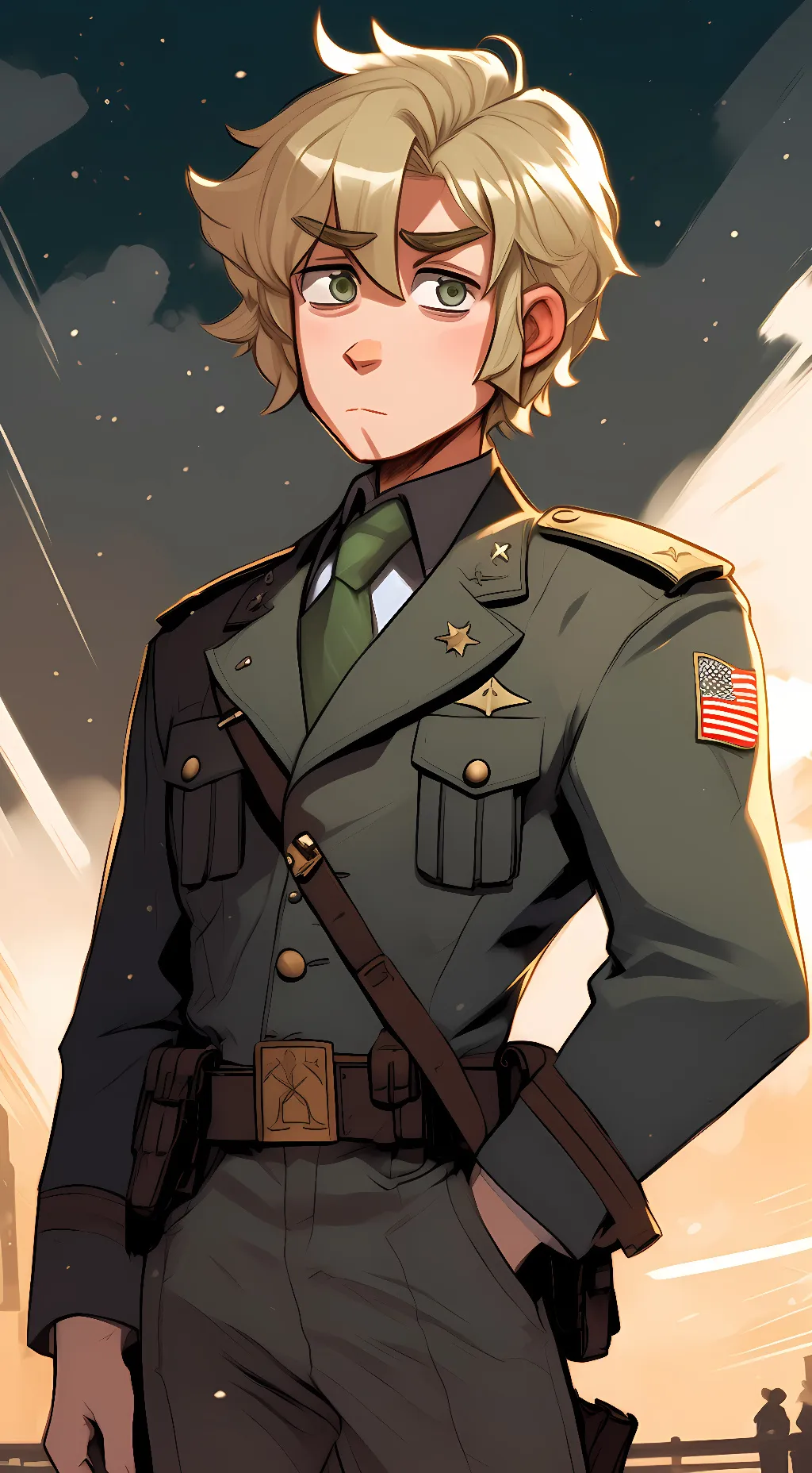 ai character: general McCoy background