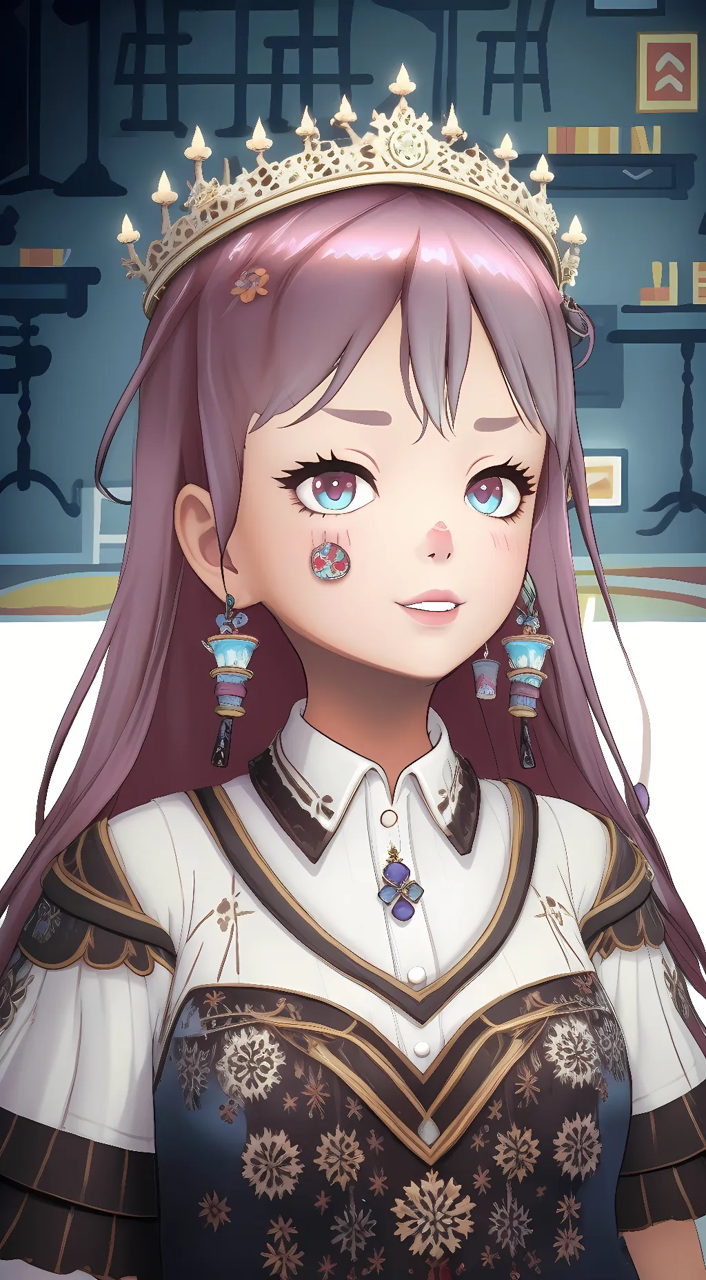 ai character: ruby background