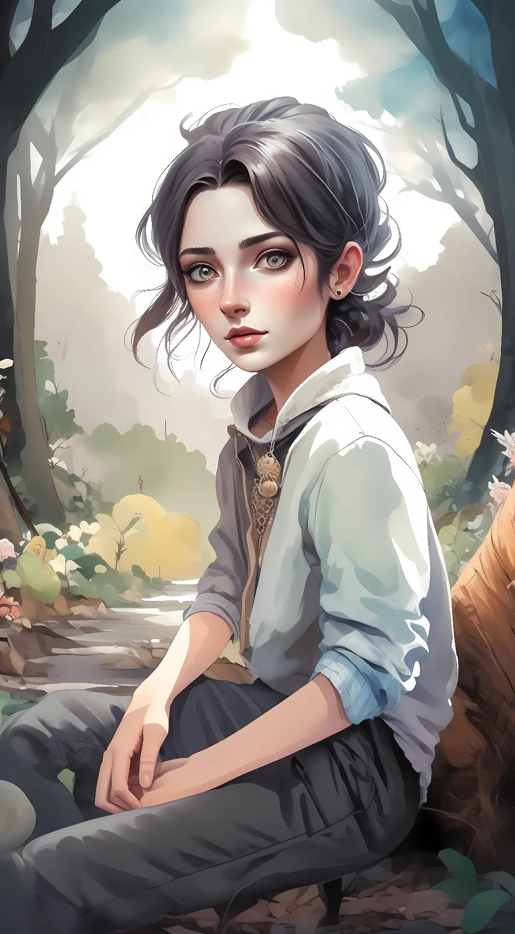 ai character: Zombie Apocalypse background