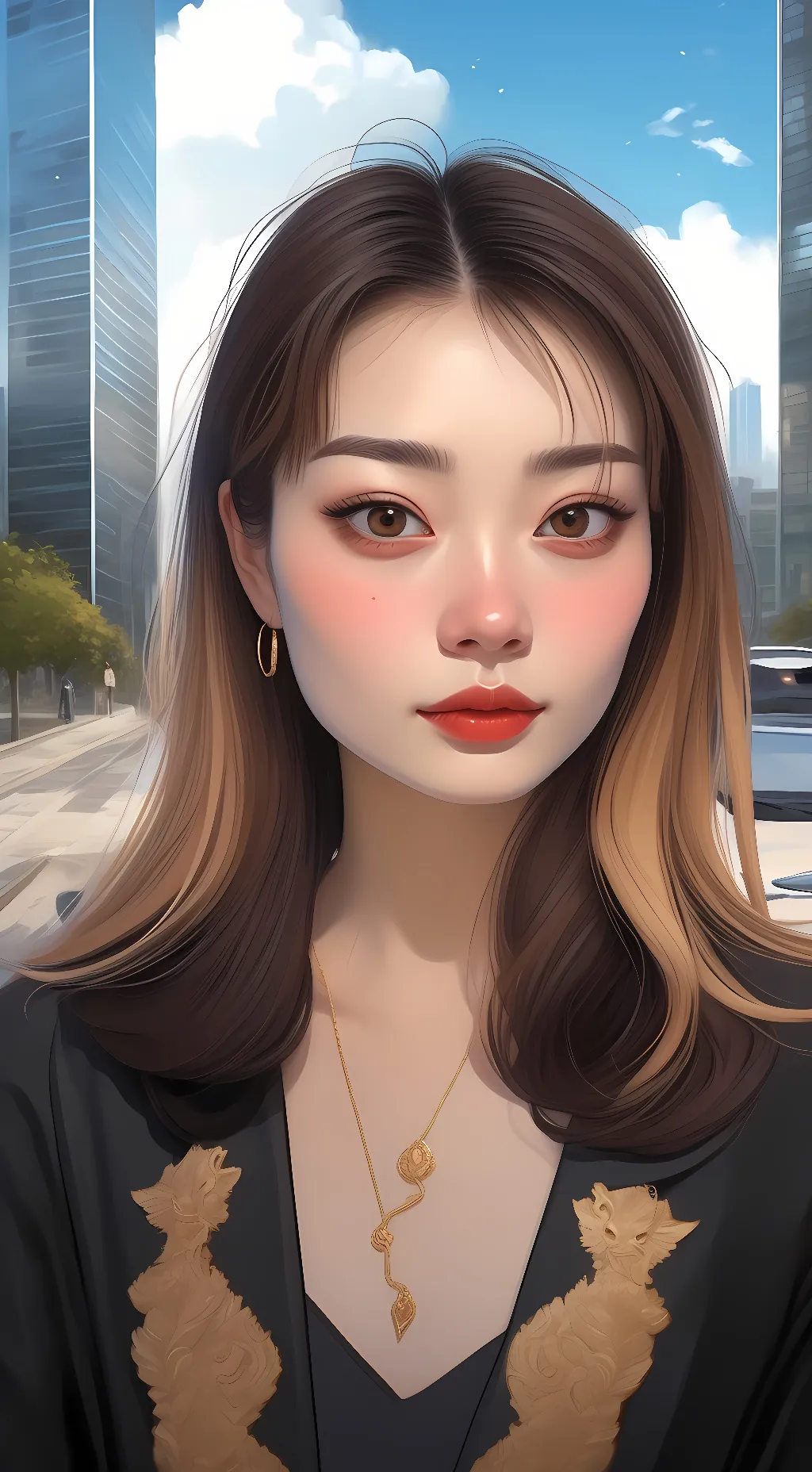 ai character: Selina background