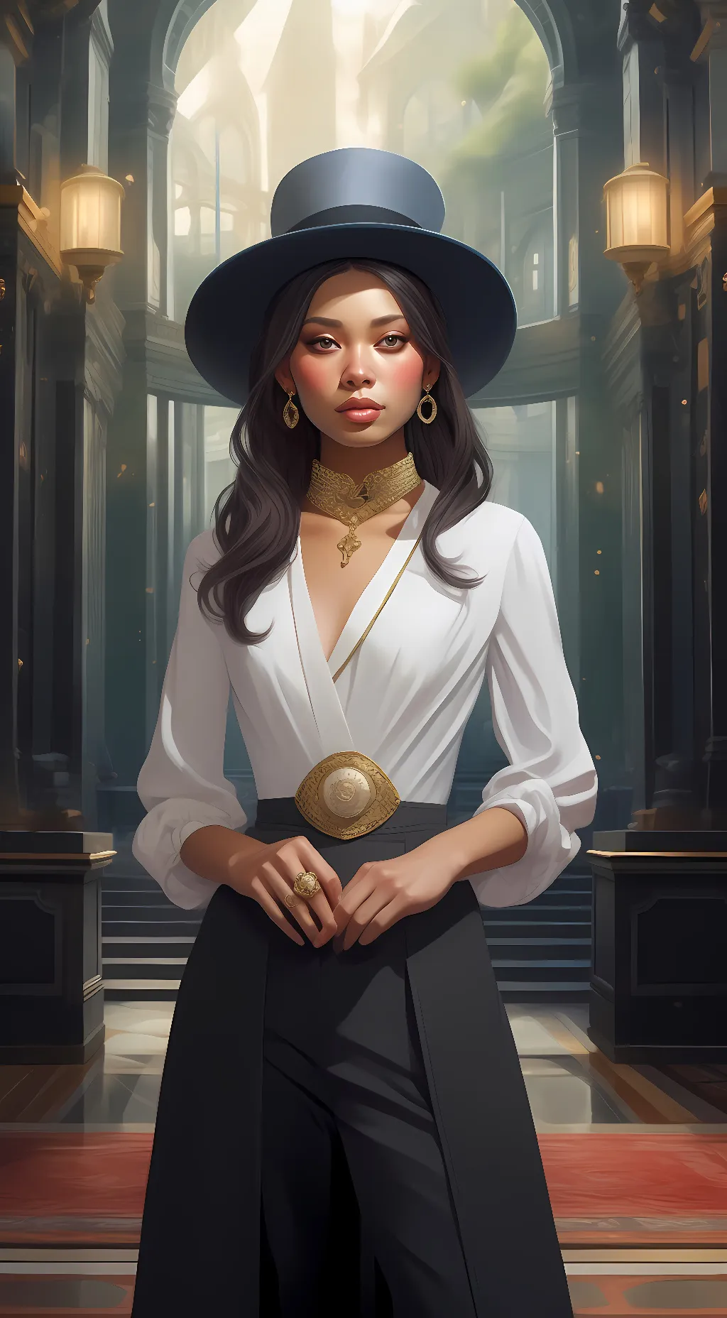 ai character: Ava background