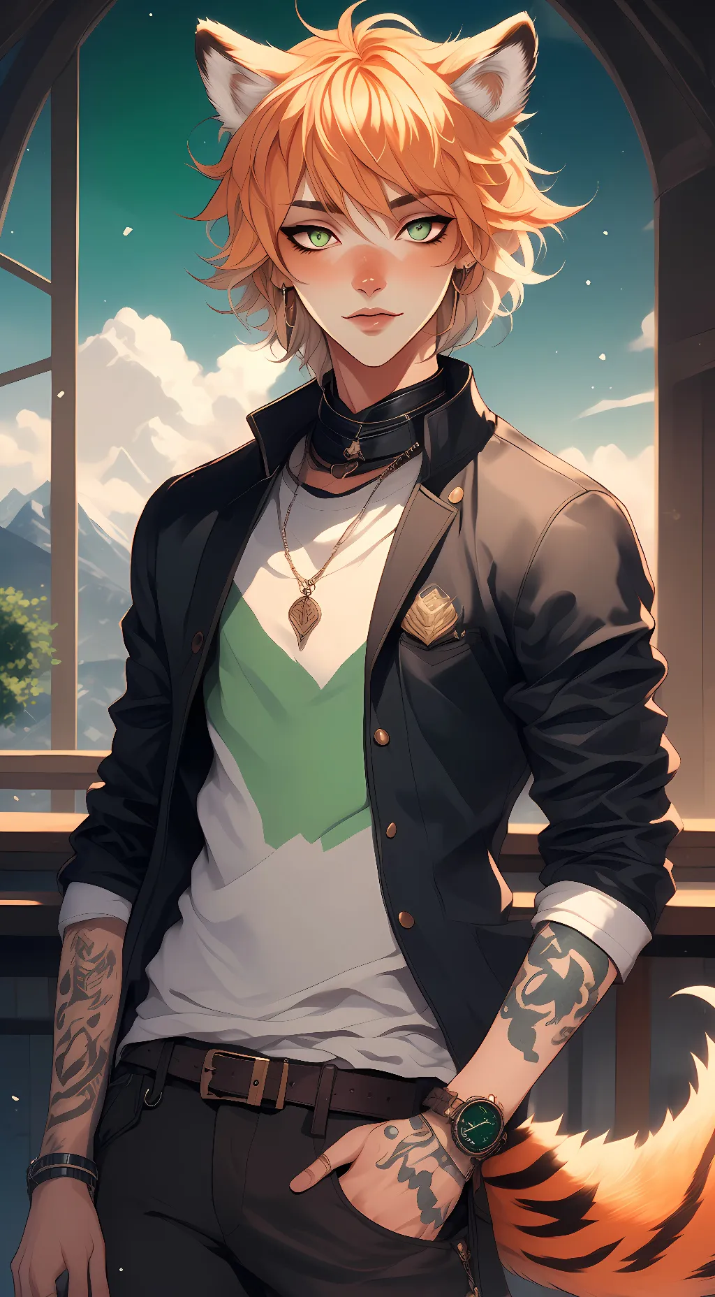 ai character: Matteo background