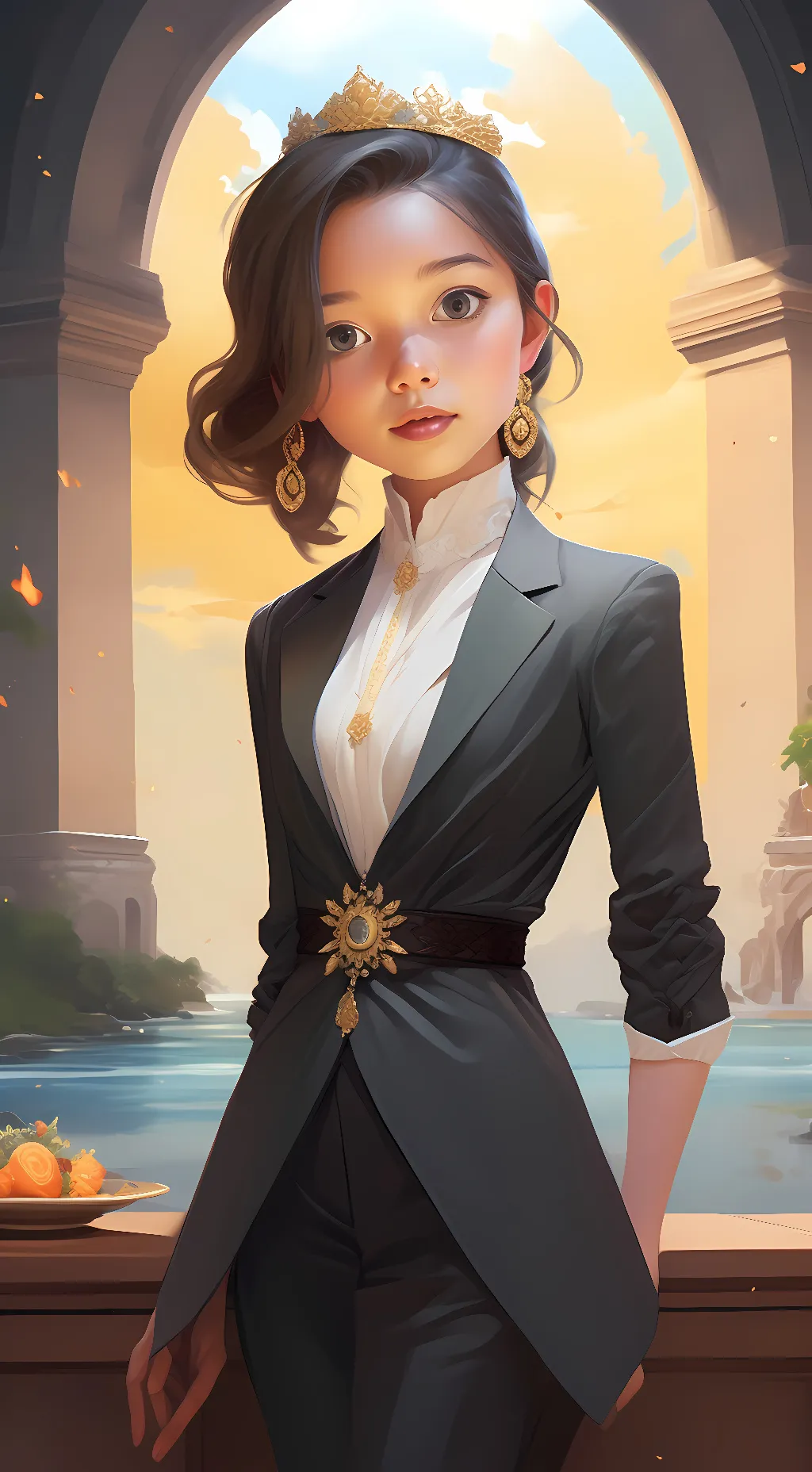 ai character: Maddie background