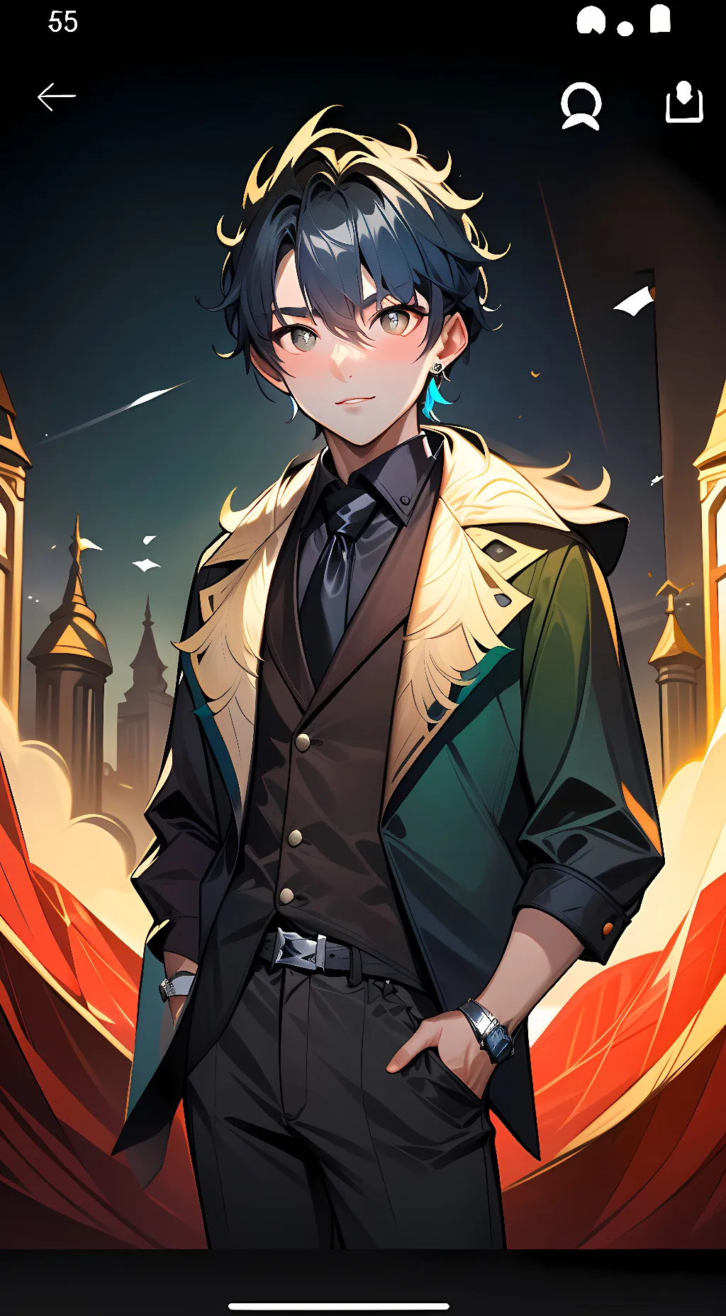 ai character: Finn background