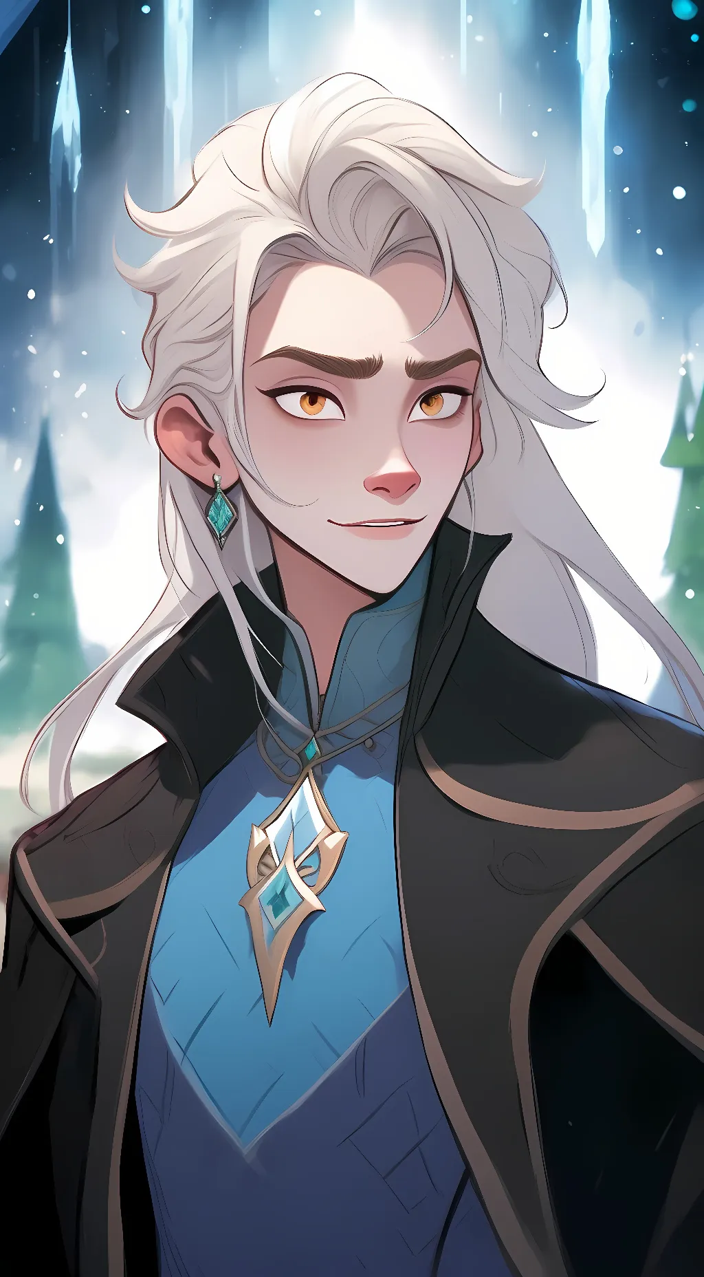 ai character: Nimkie Elevdoor background