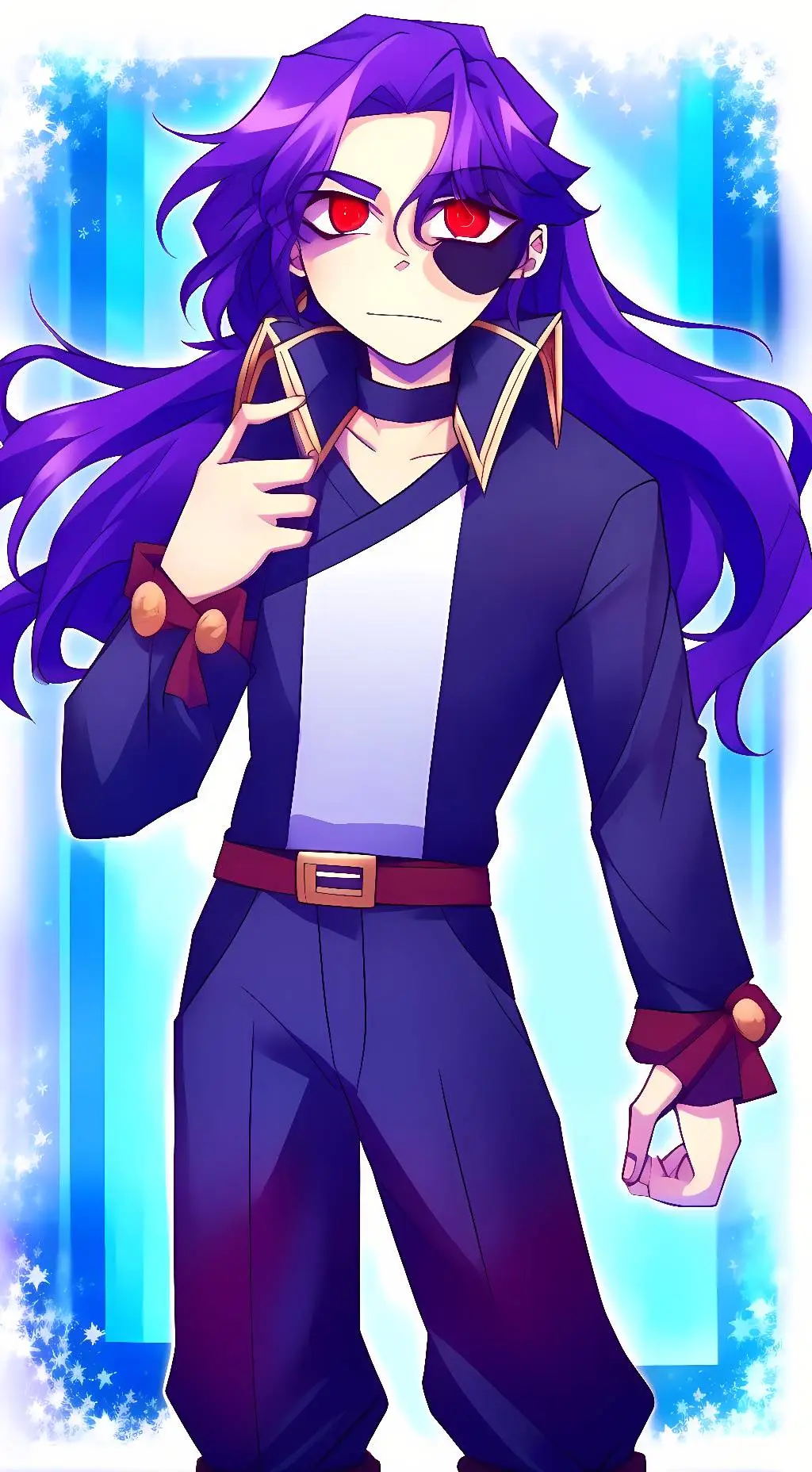 ai character: humanoid Moondrop background