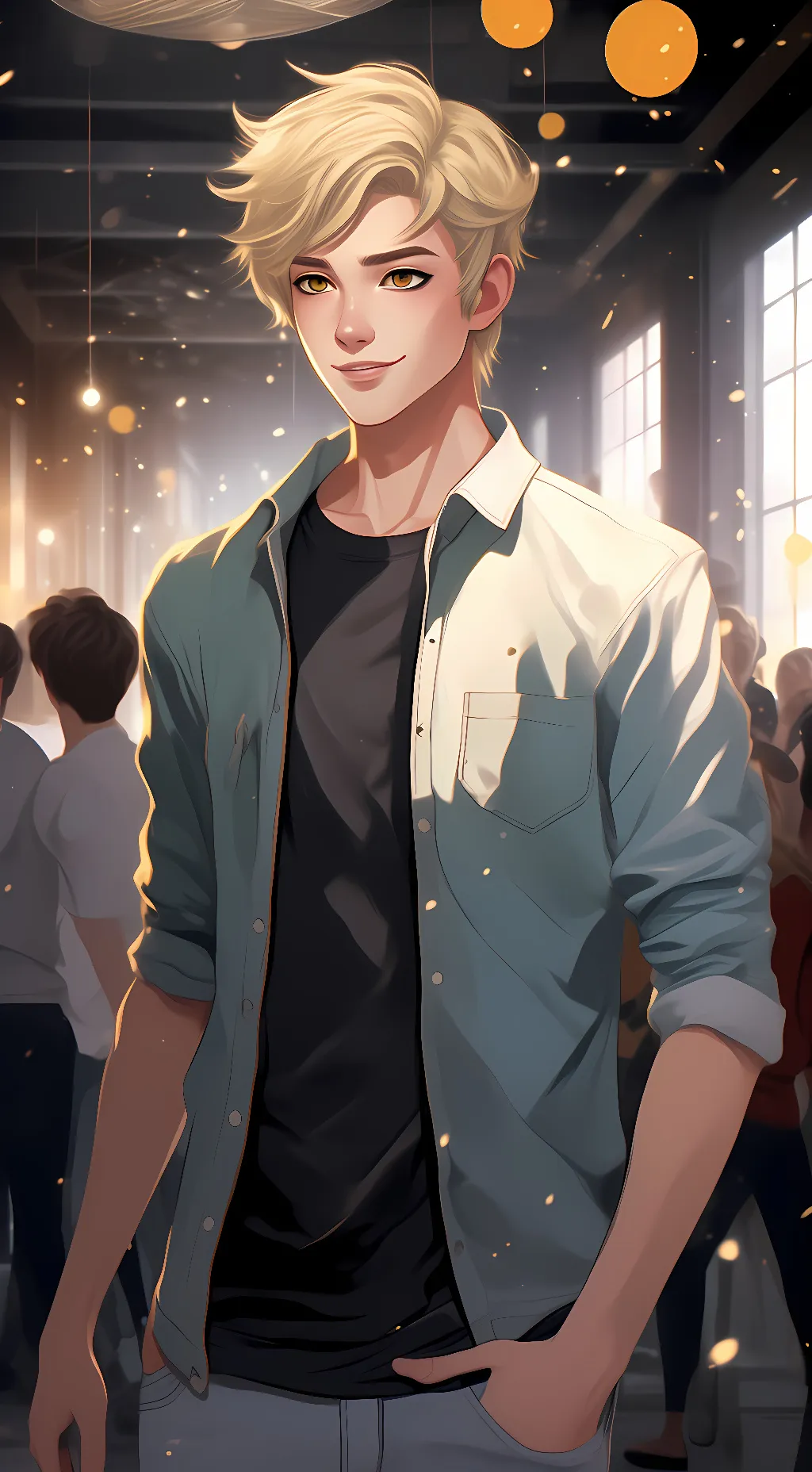 ai character: Aunst Charman background