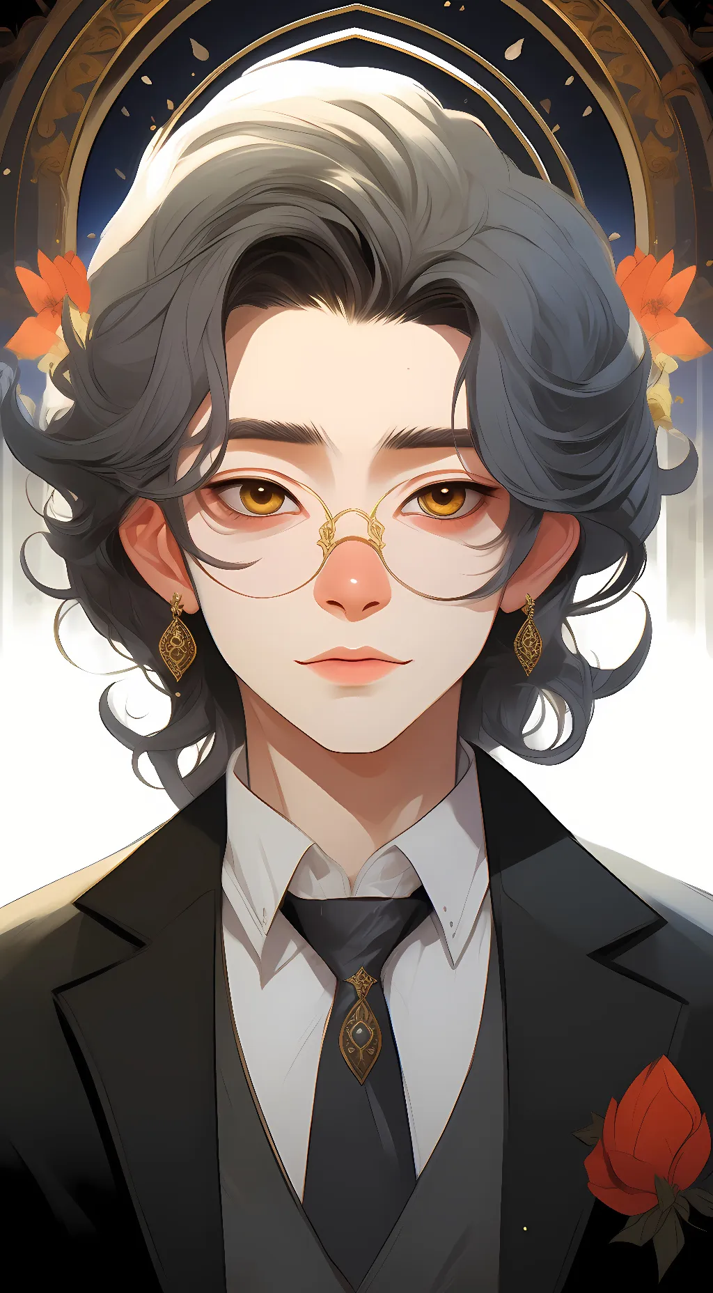 ai character: Gus gus background