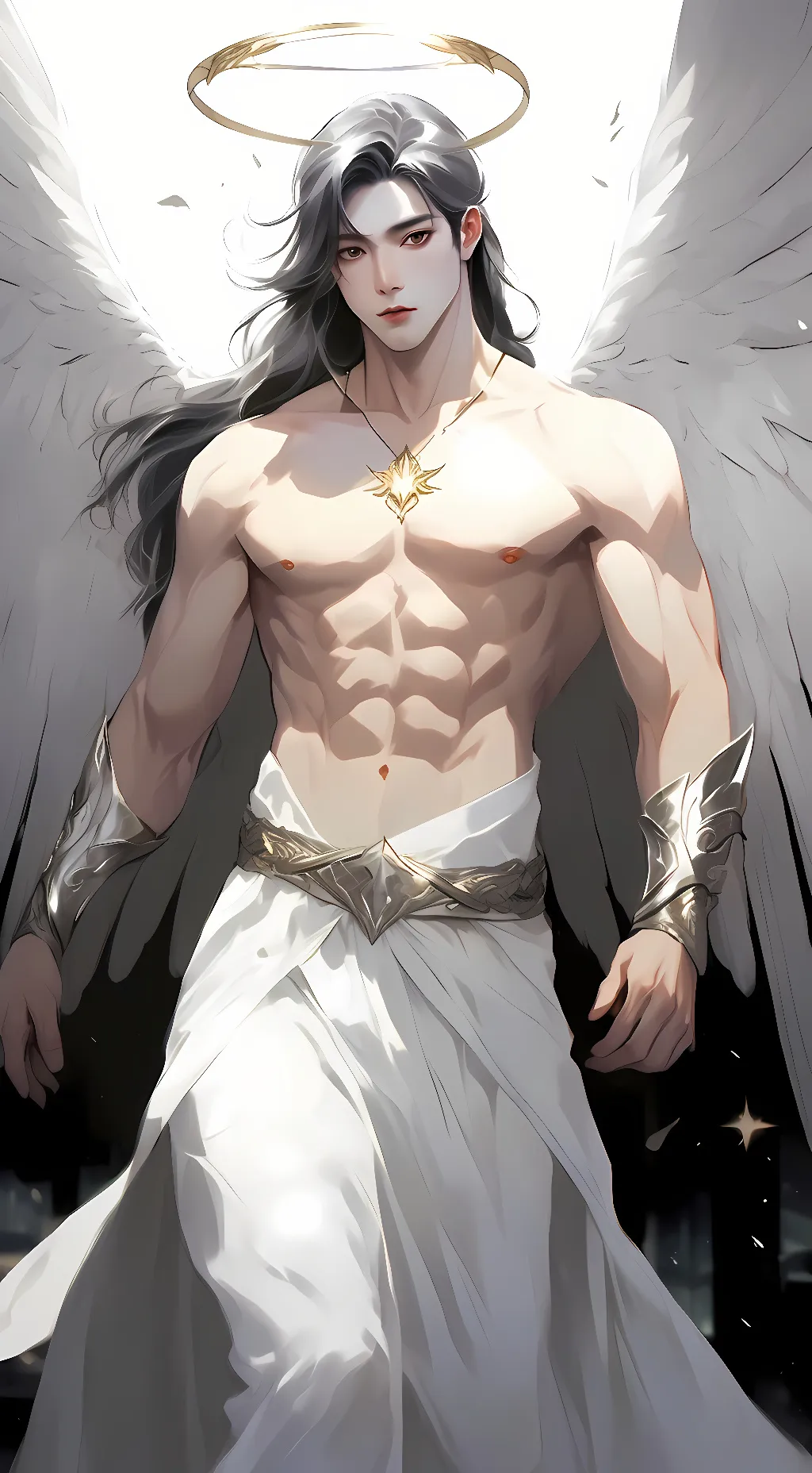 ai character: Angel Guard - Seo background