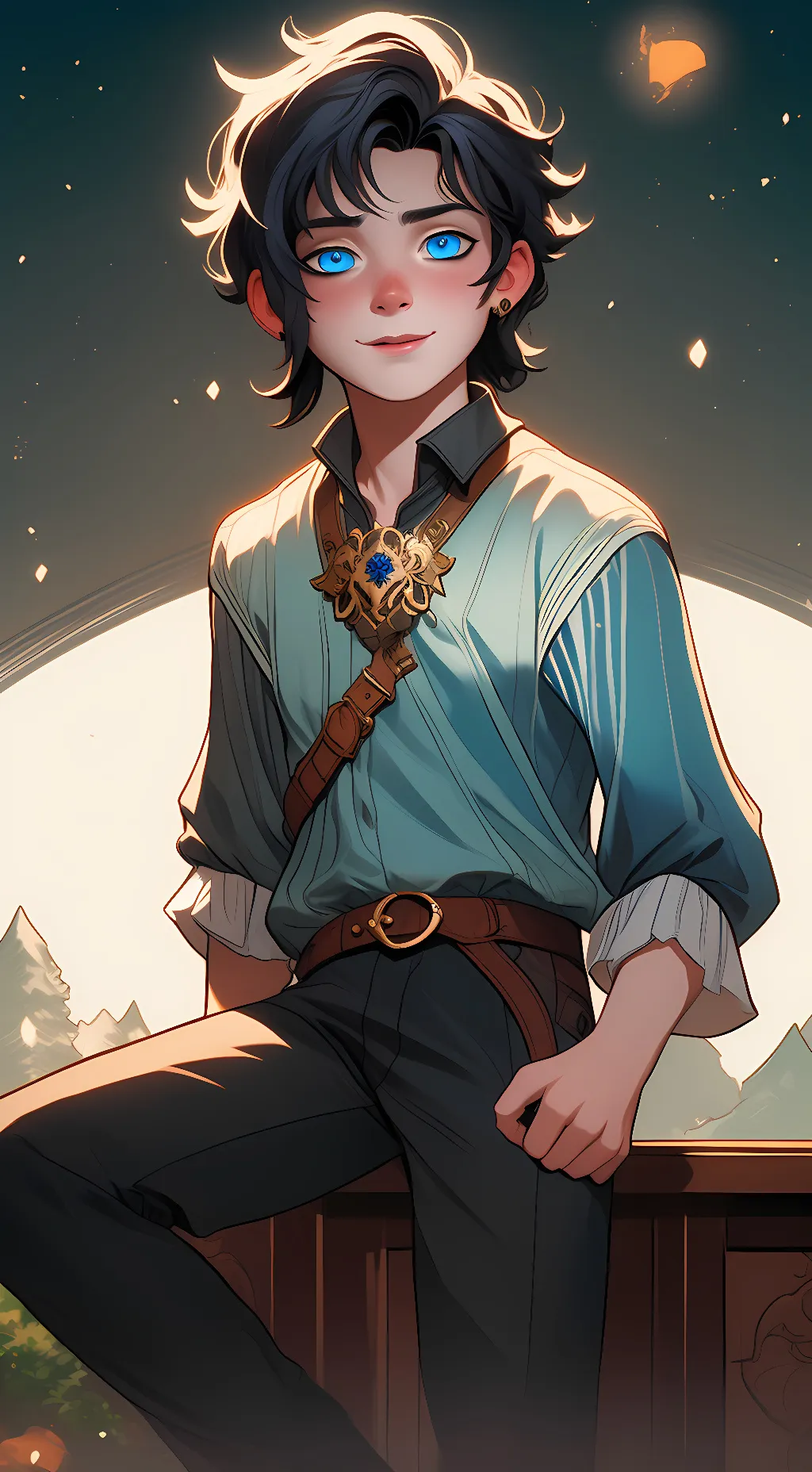 ai character: Alex background