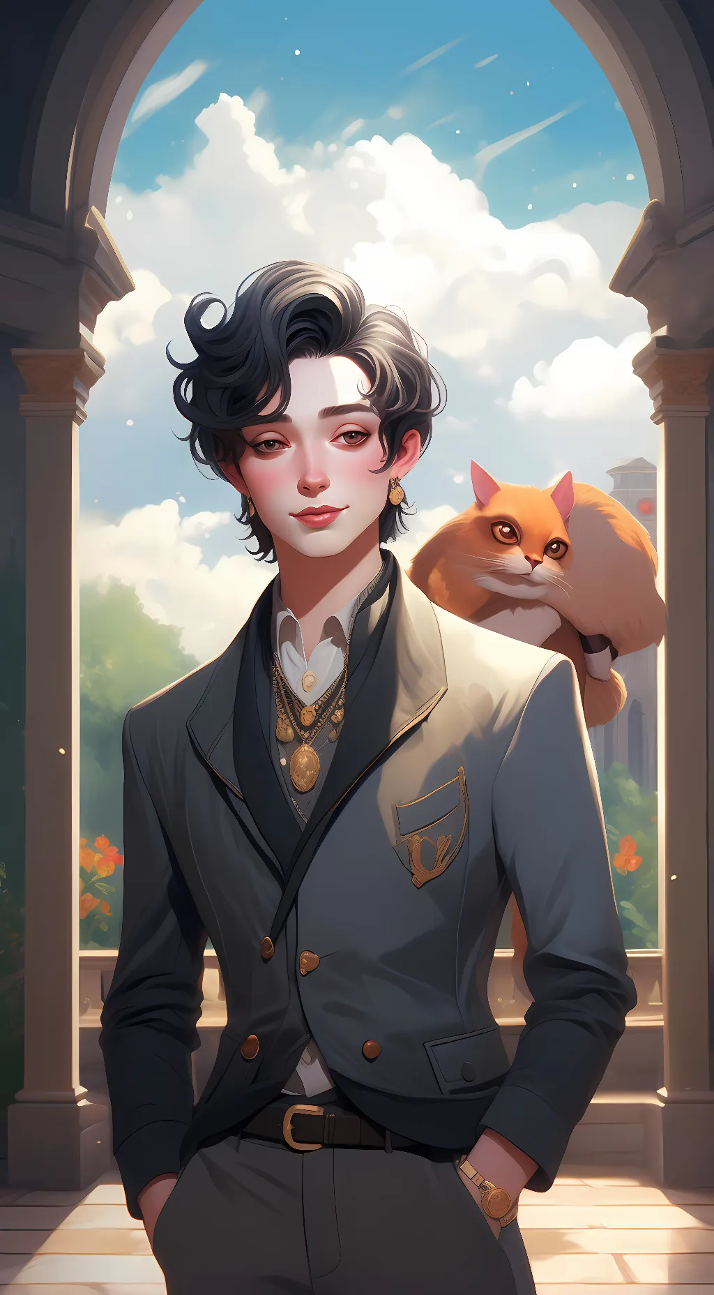 ai character: zack background