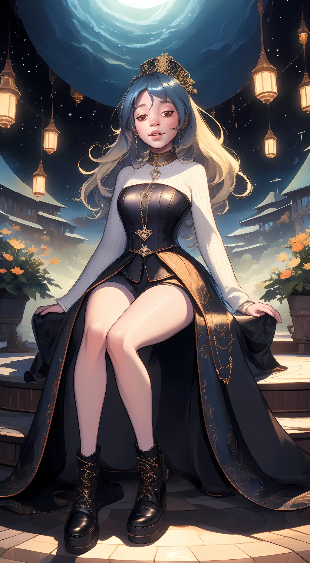 ai character: Janelle background