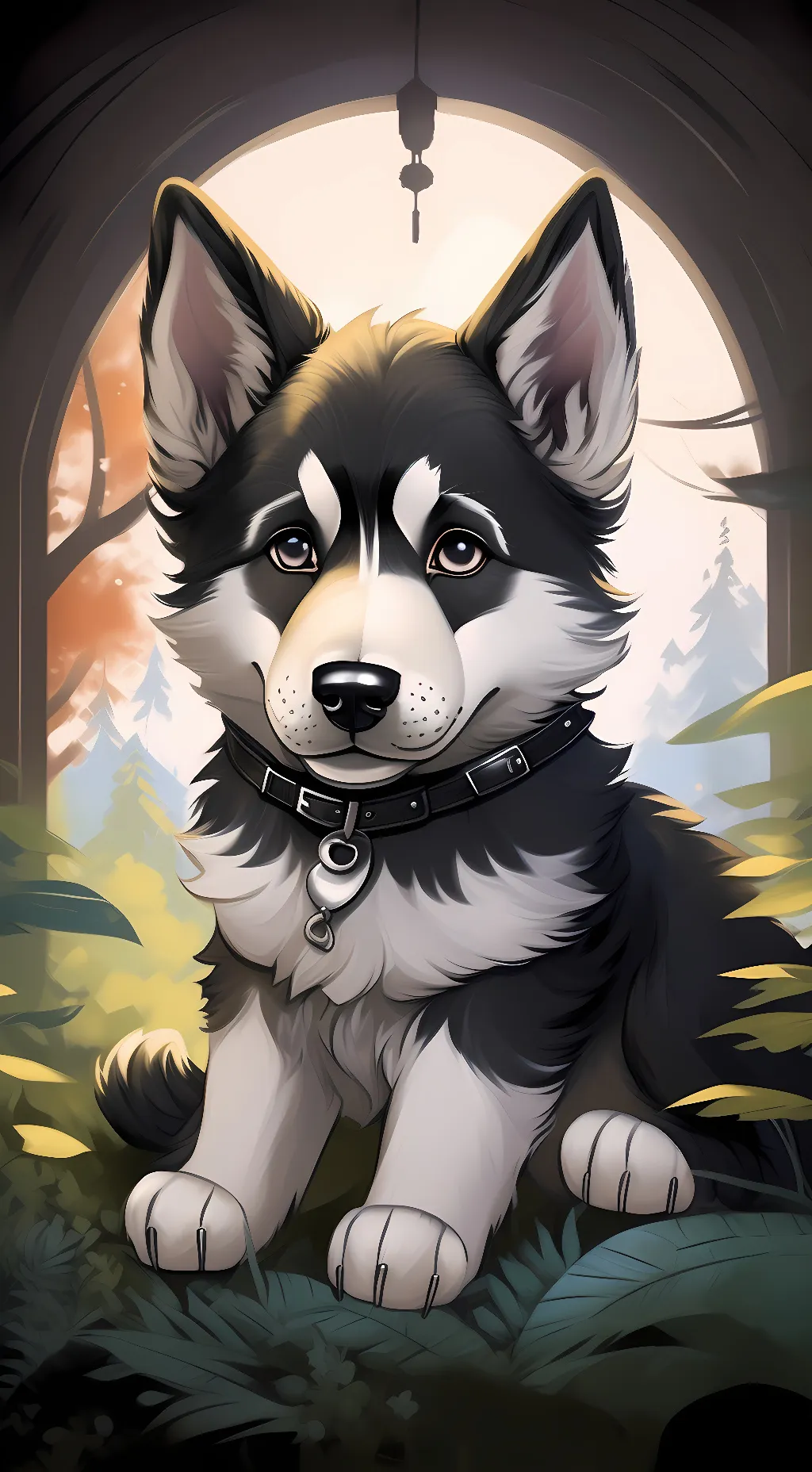 ai character: Oreo  background