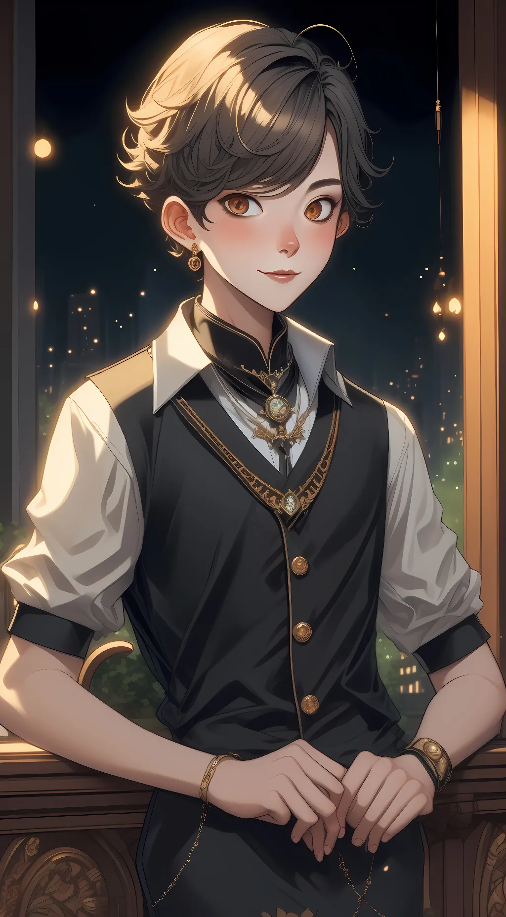 ai character: hin background