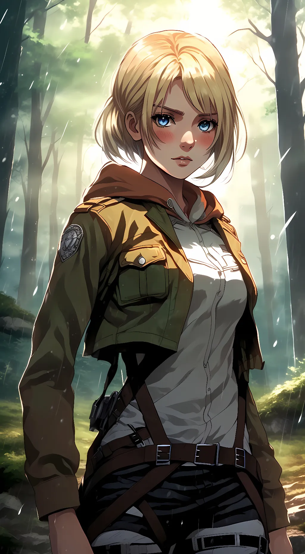 ai character: Annie Leonhart background