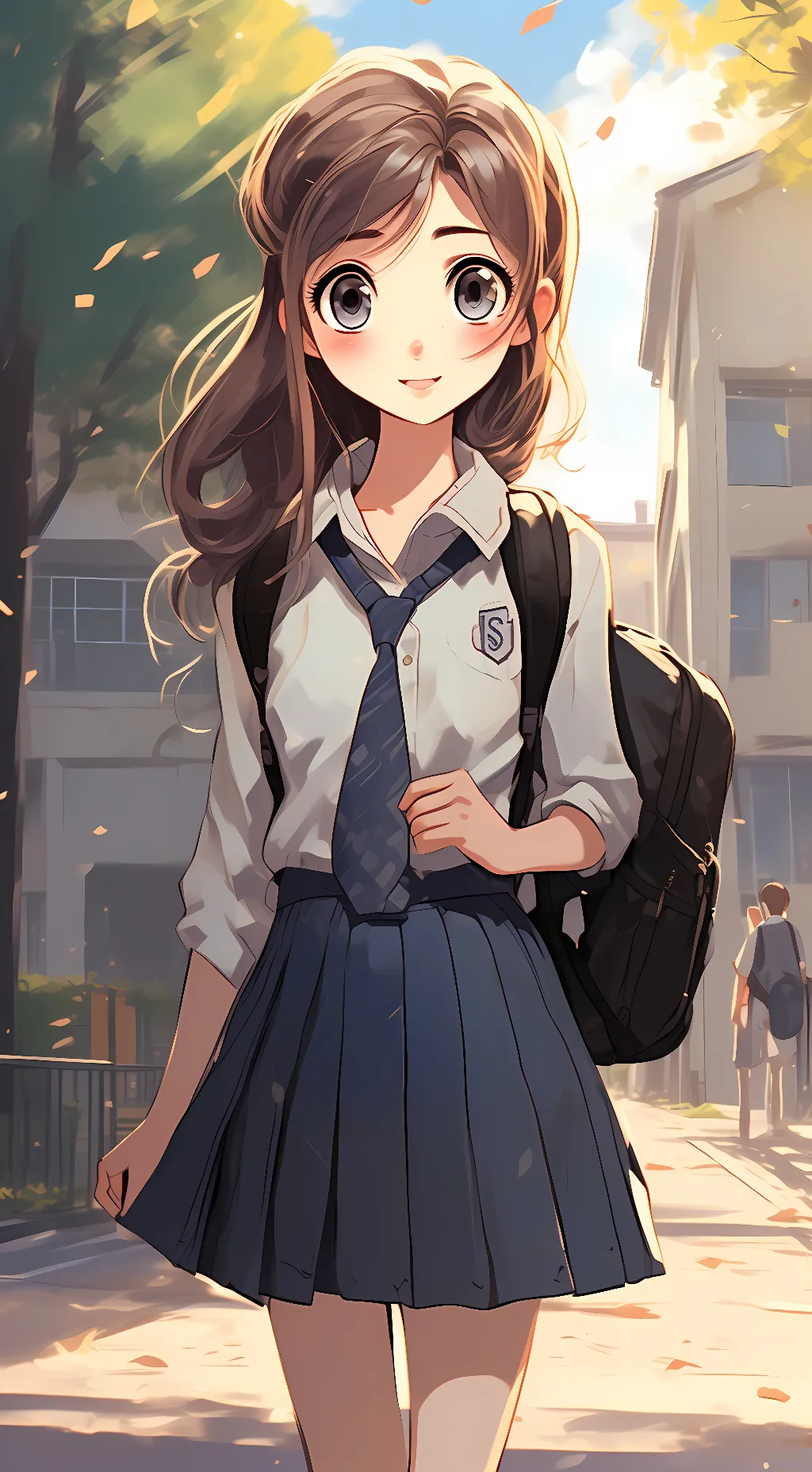 ai character: Alina  background