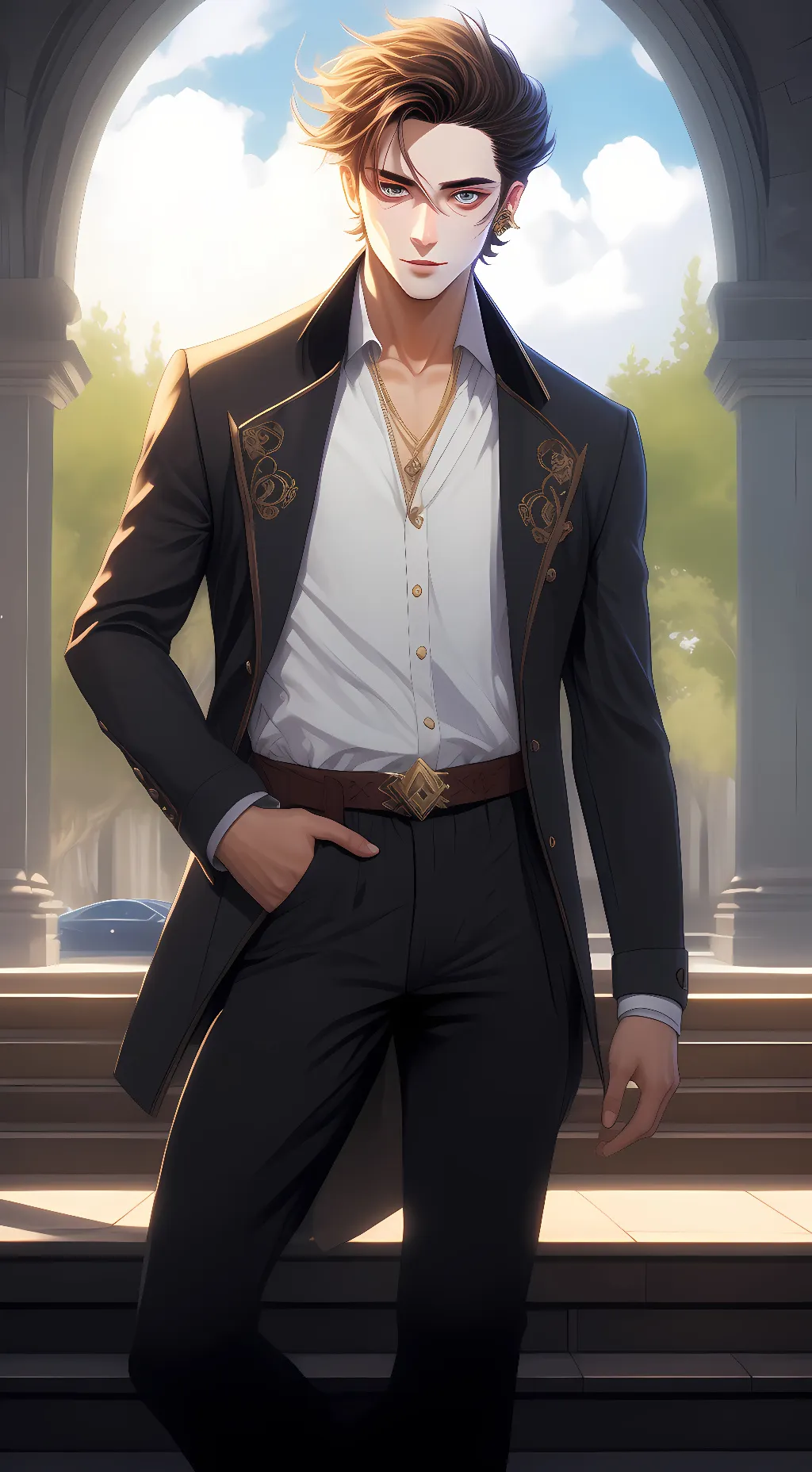 ai character: hashra background