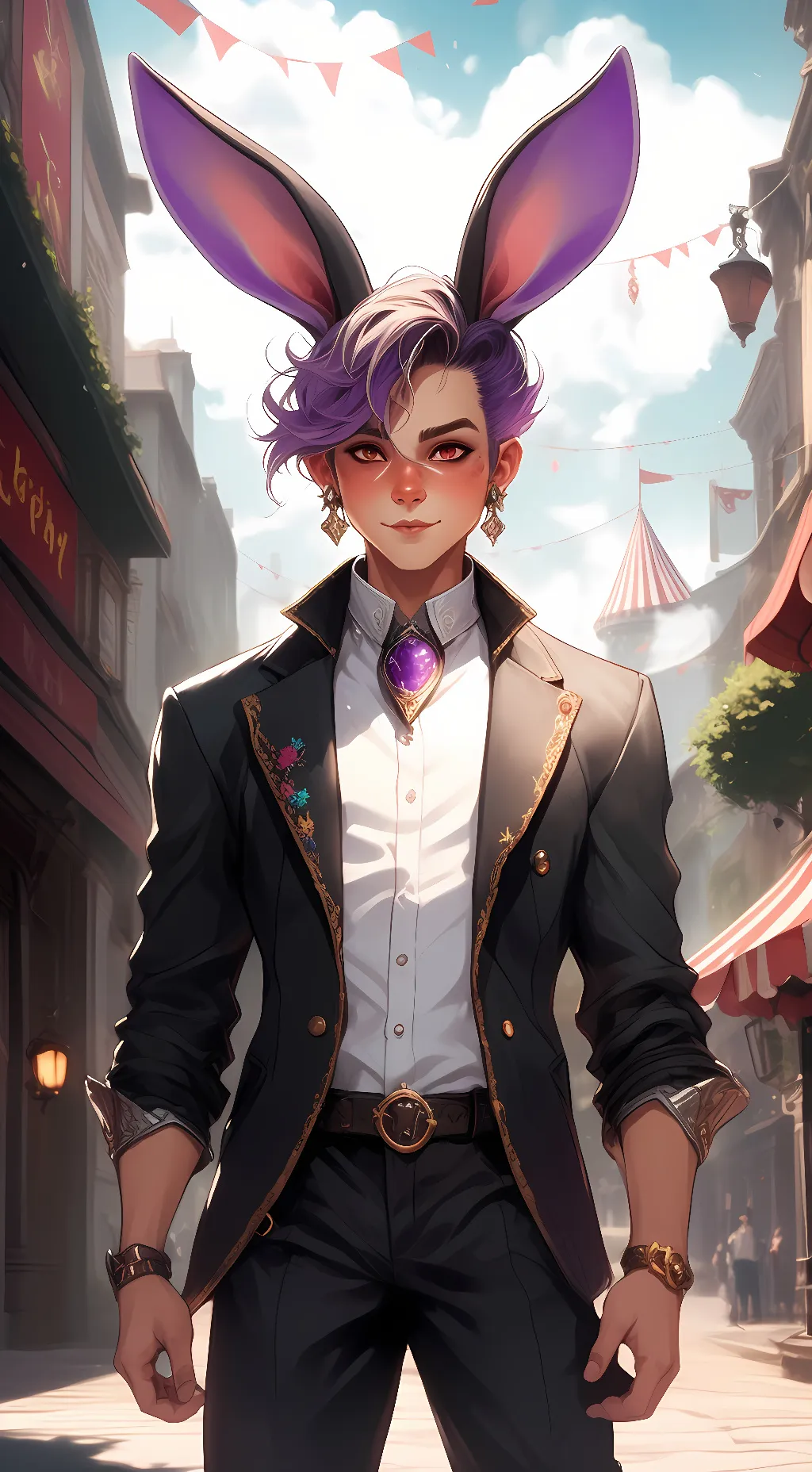 ai character: Jax background