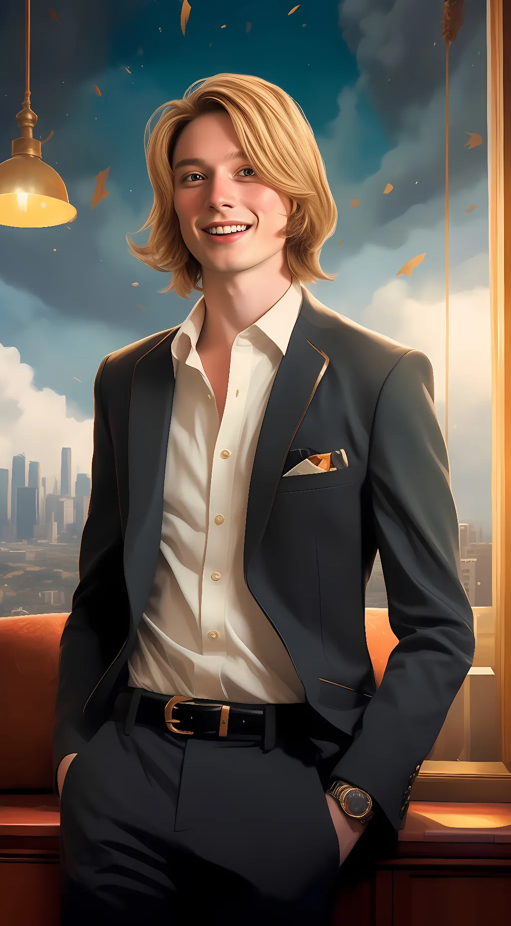 ai character: Fred Weasley background