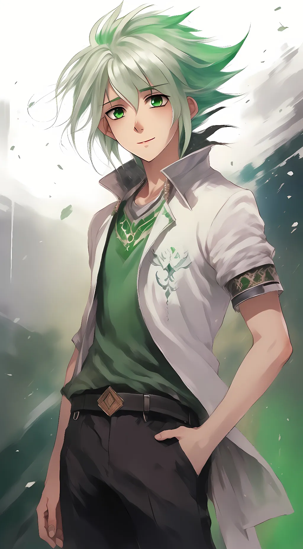 ai character: Zarc (good) background