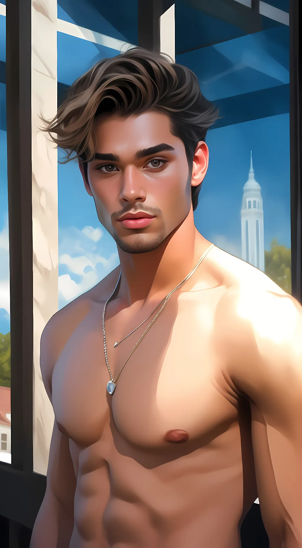 ai character: Brian background