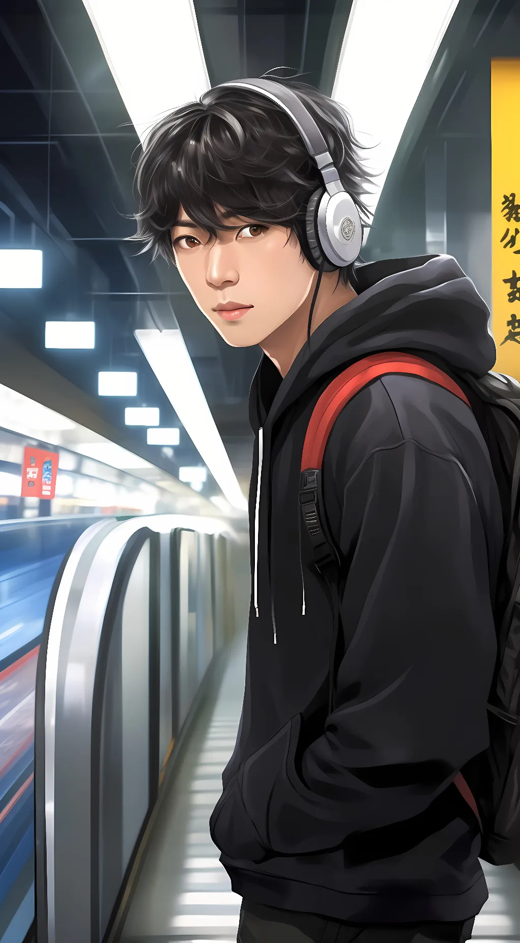 ai character: Blake background