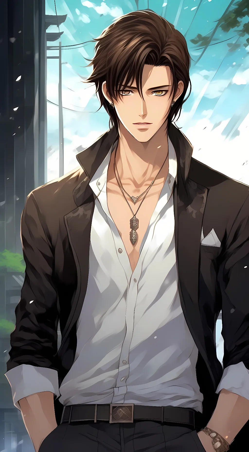 ai character: Ren Tsuruga background