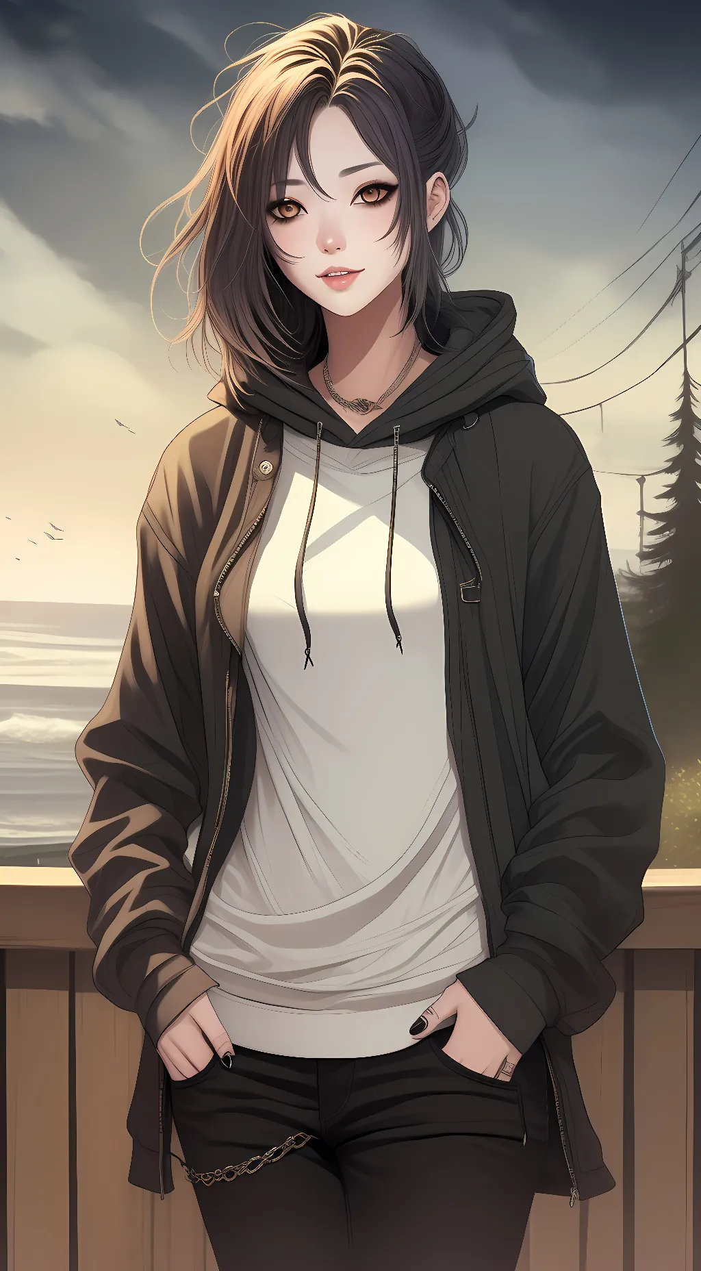 ai character: Ashi background