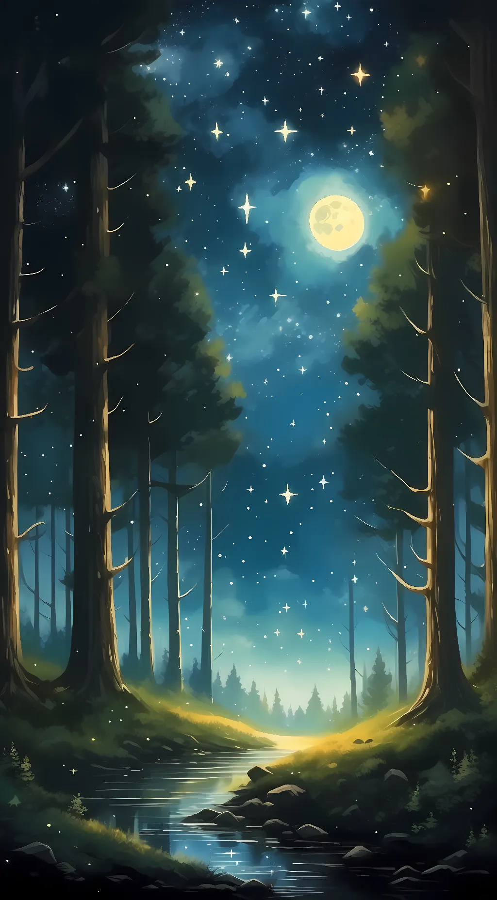 ai character: infinity power background