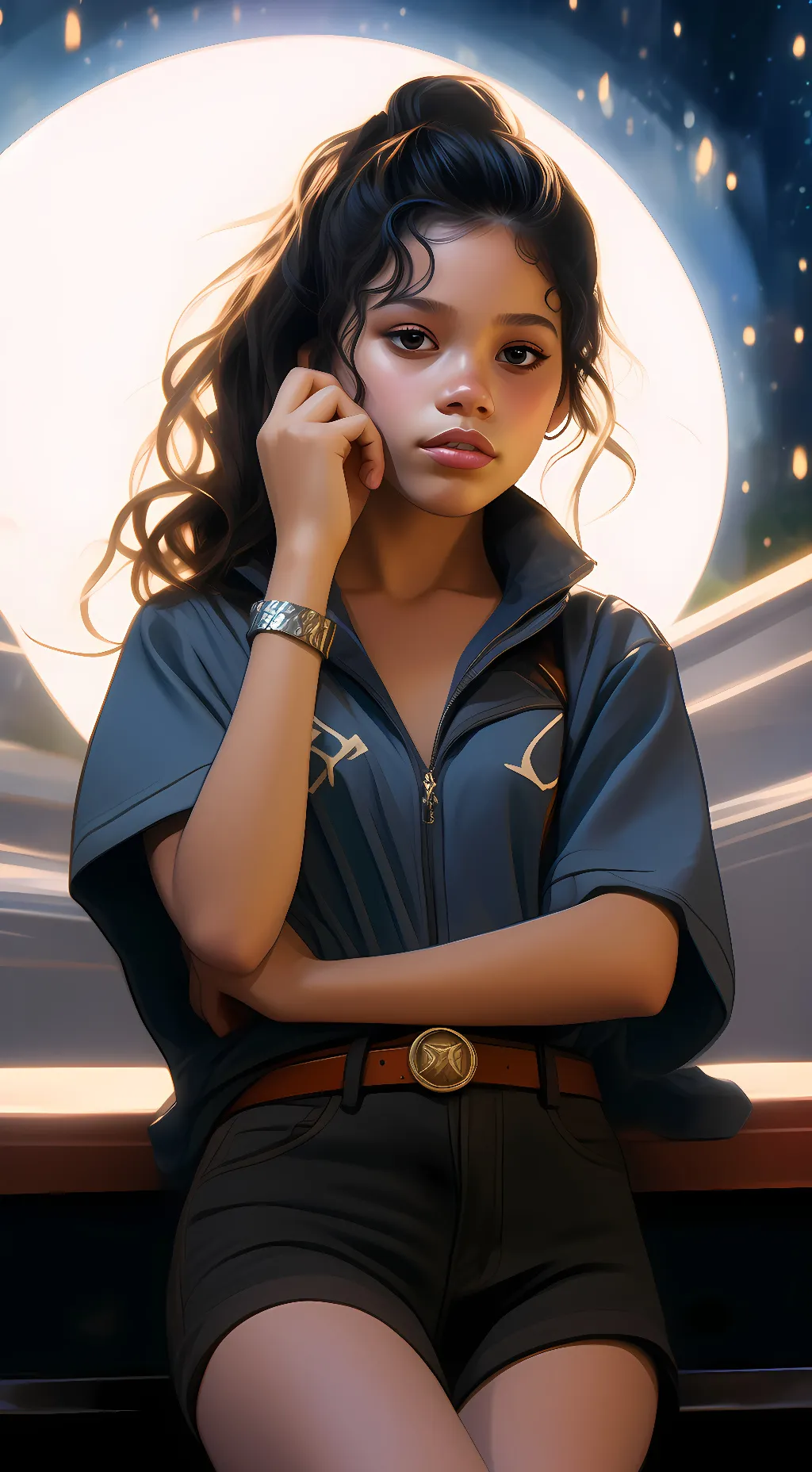 ai character: Sam background