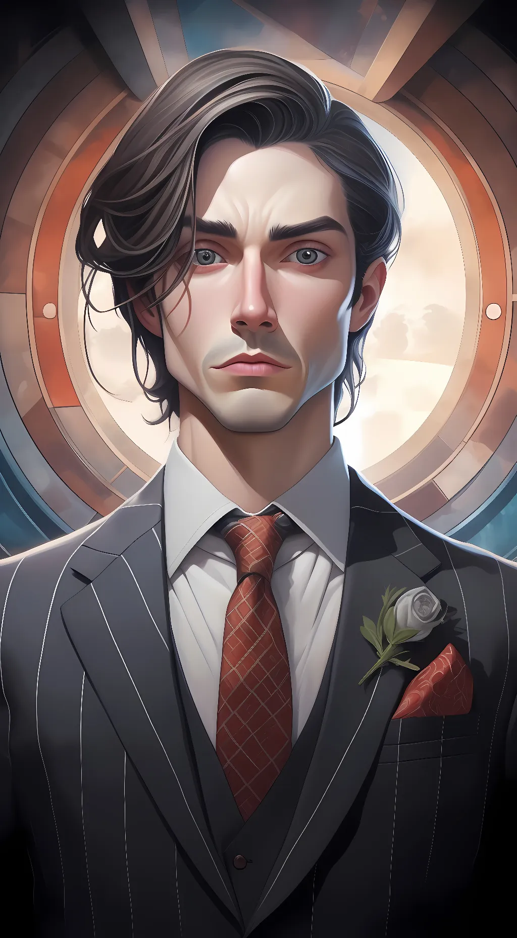 ai character: Ryan Parker background