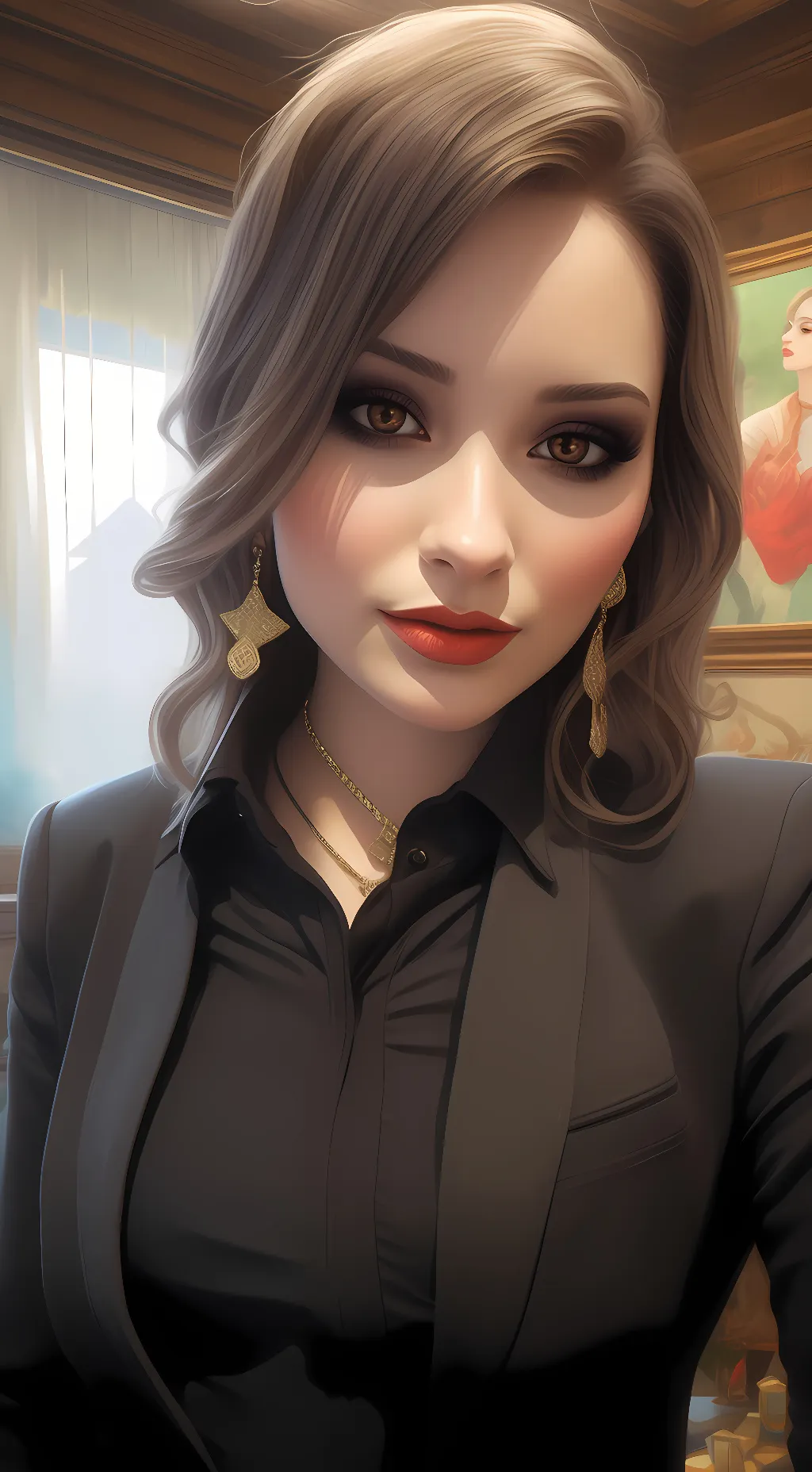 ai character: Vixen background