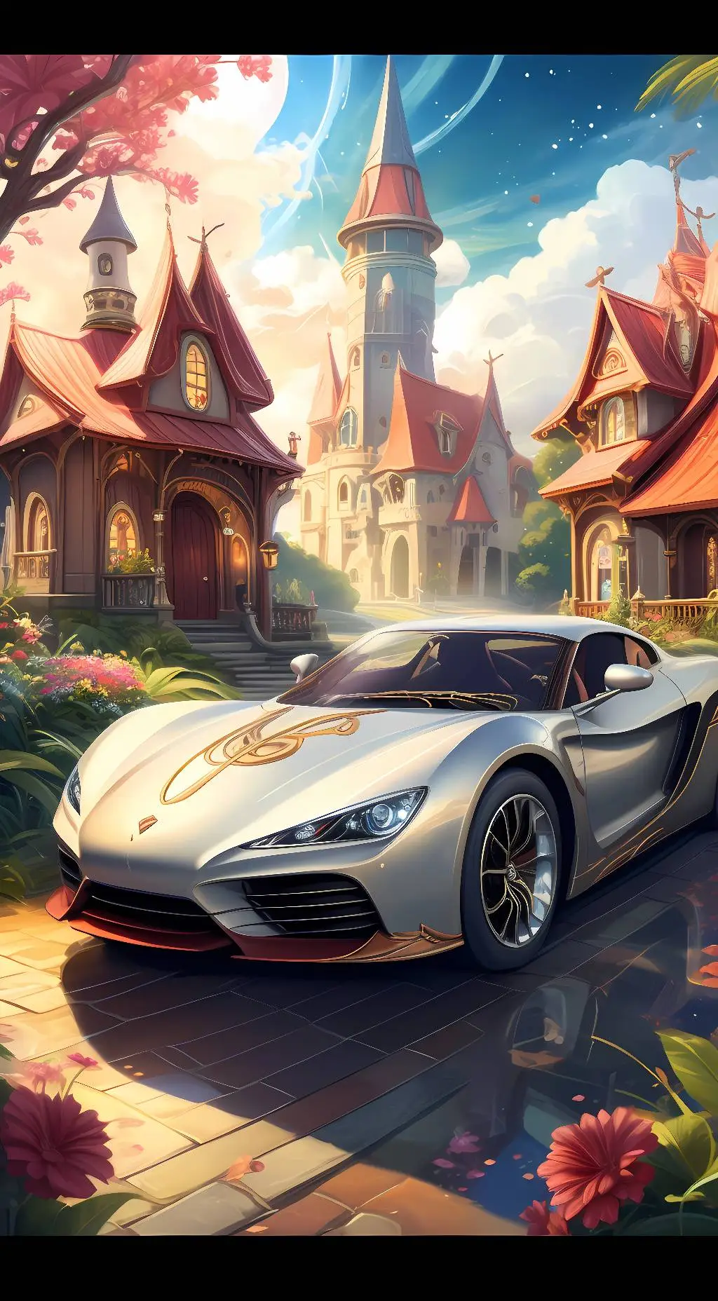 ai character: Talking car background