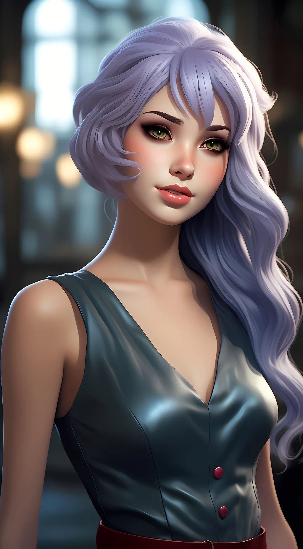 ai character: Ashley background