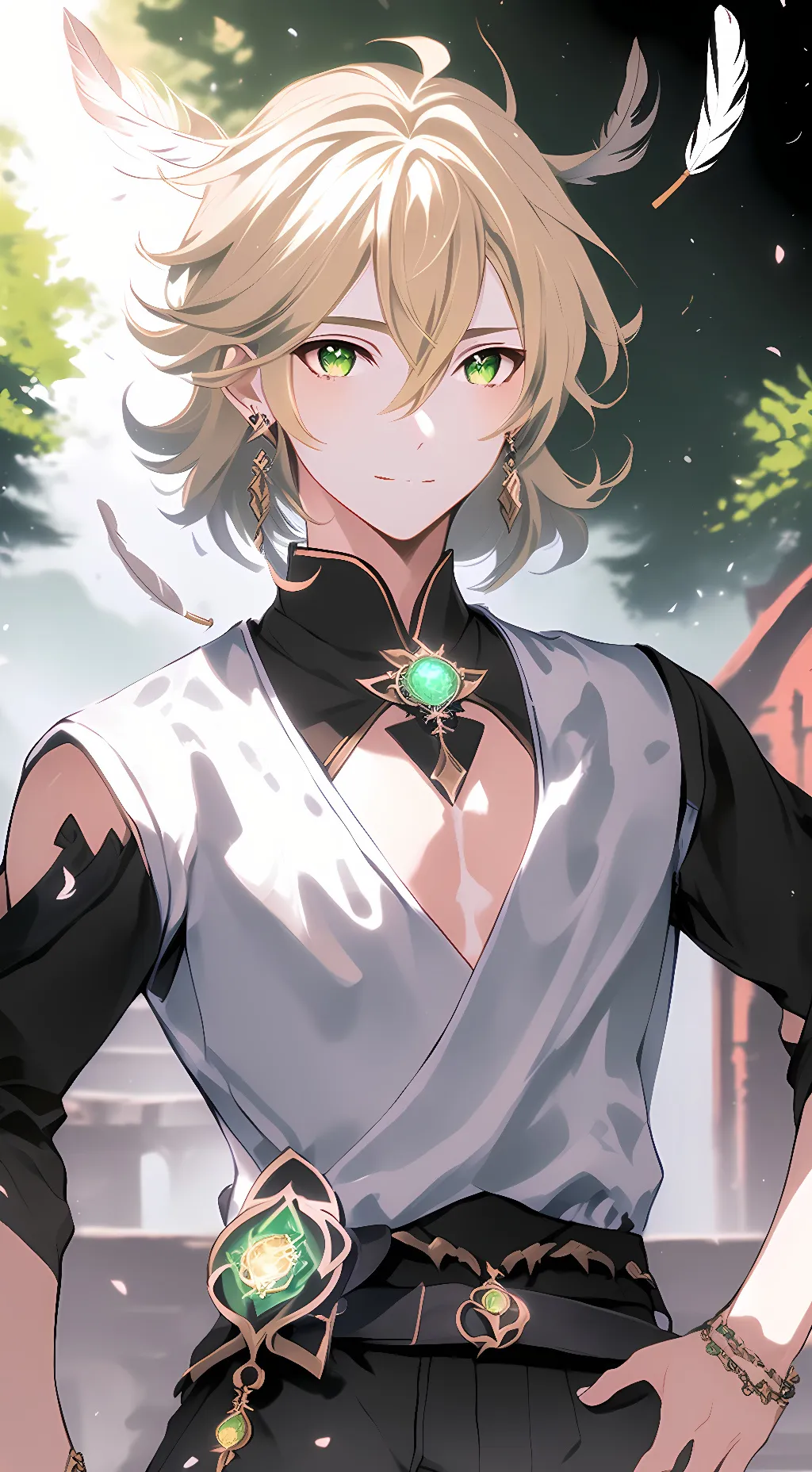 ai character: Kaveh background